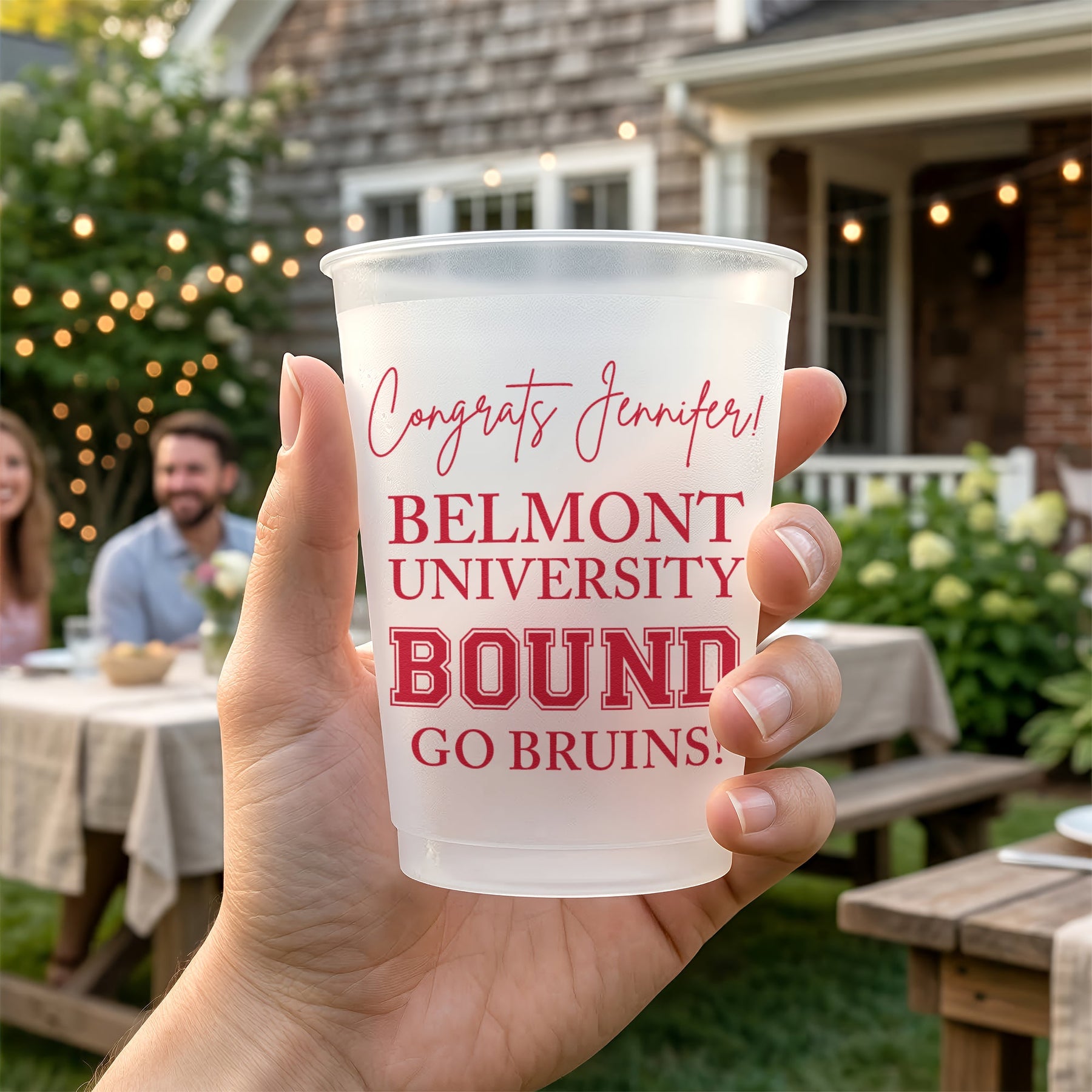 University Bound Party - Personalized Cups