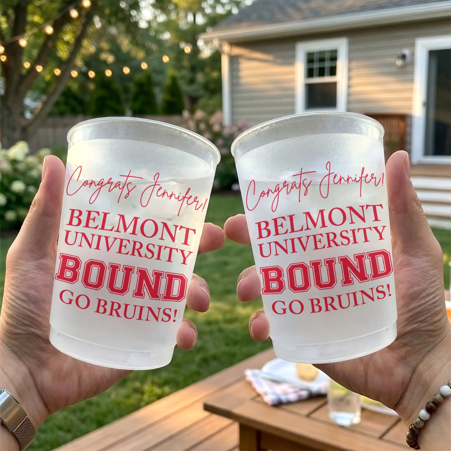 University Bound Party - Personalized Cups