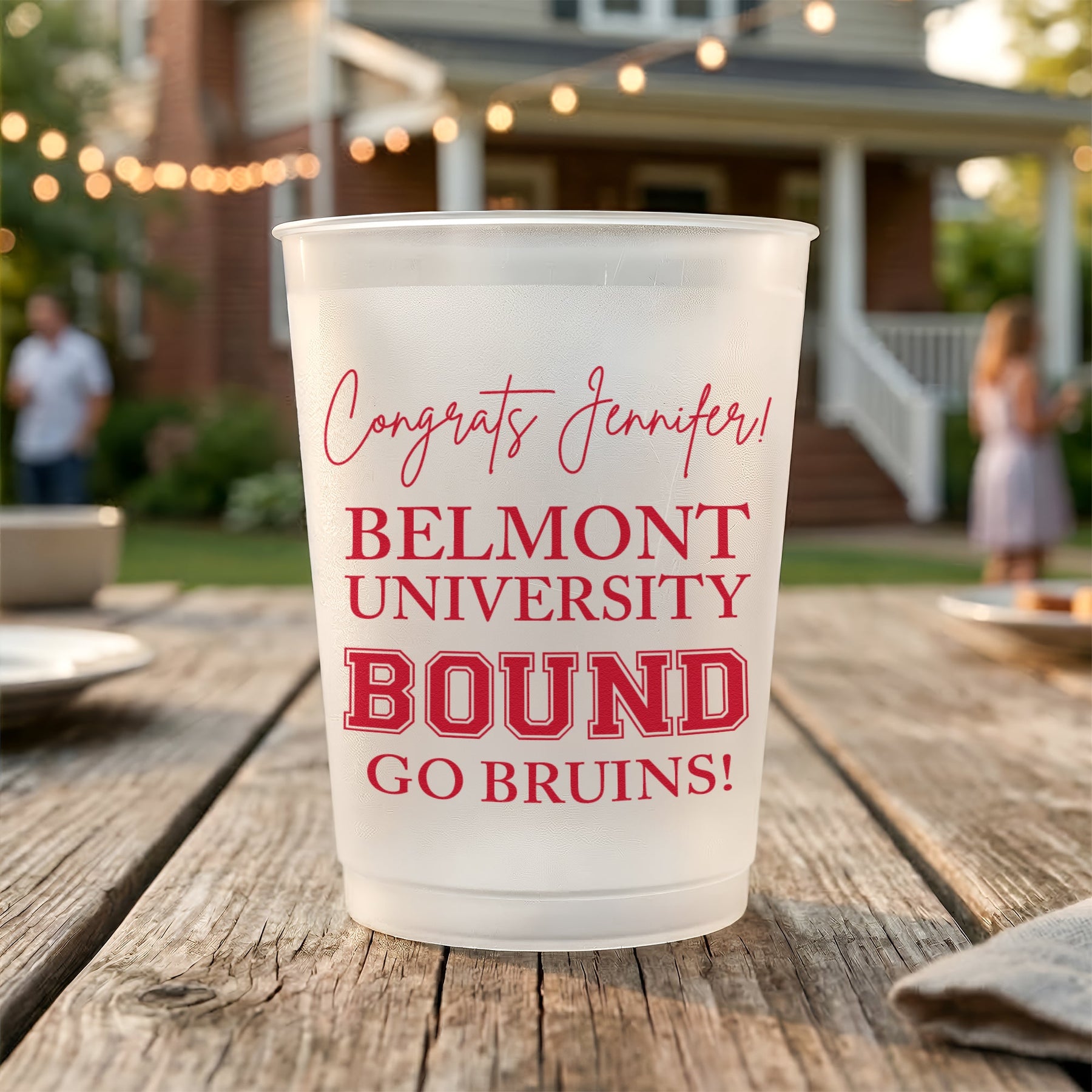 University Bound Party - Personalized Cups