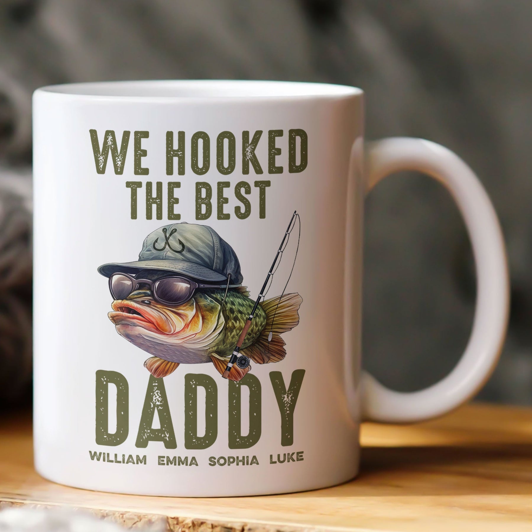 We Hooked The Best Dad, Grandpa - Custom Father's Day Gift Set