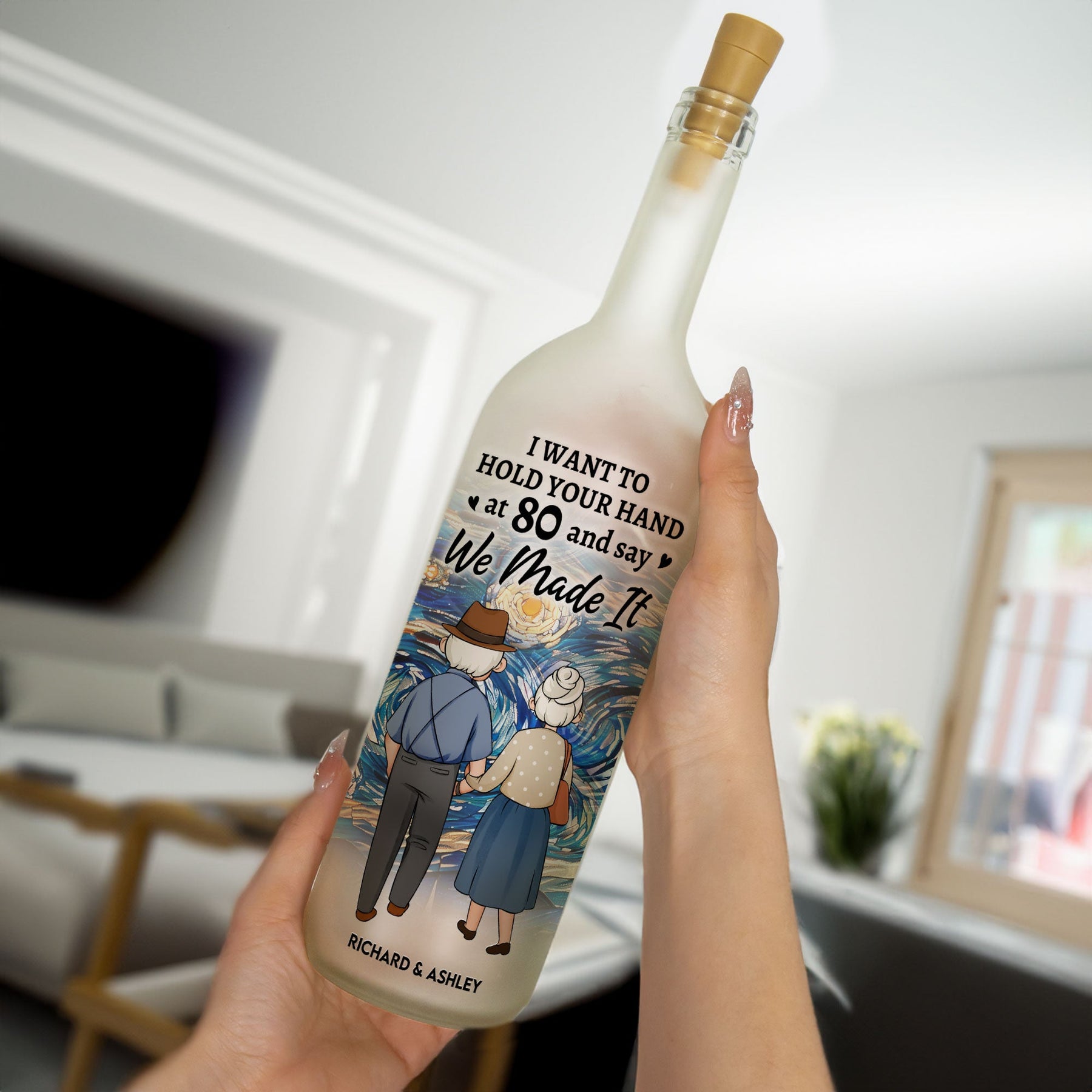 We Made It - Personalized Bottle Lamp