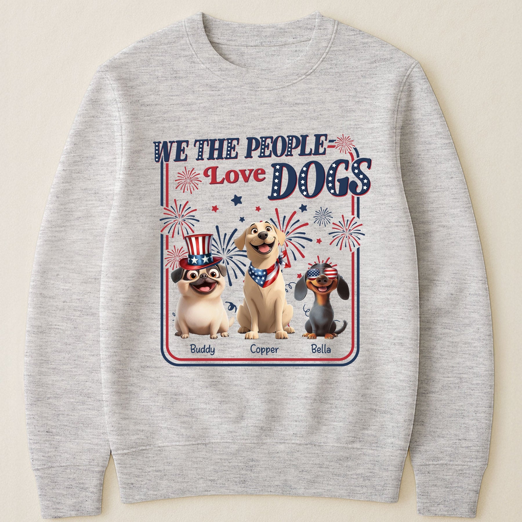 We The People Love Dogs - Personalized Shirt