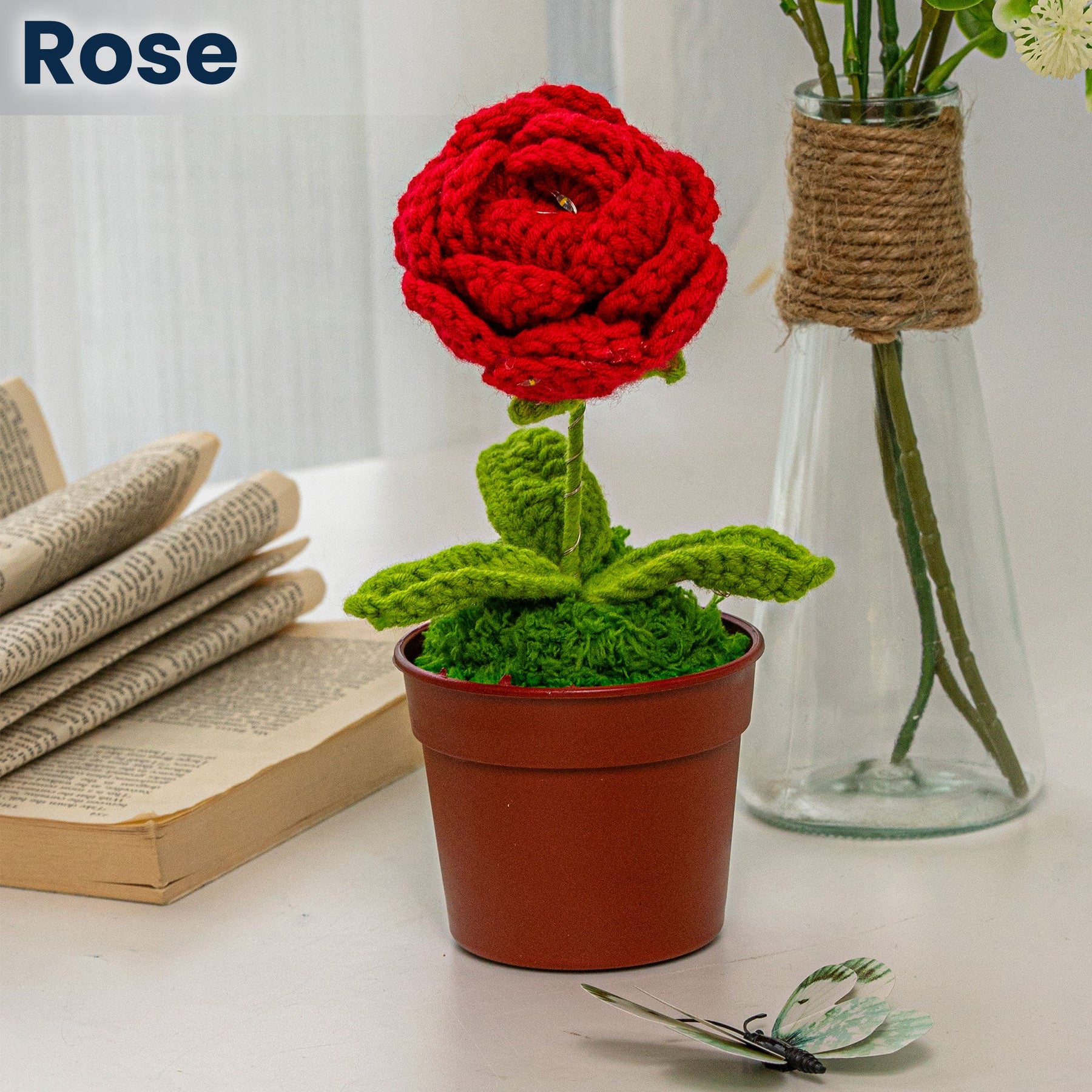 You And Me We Got This - Personalized Crochet Flower Lamp