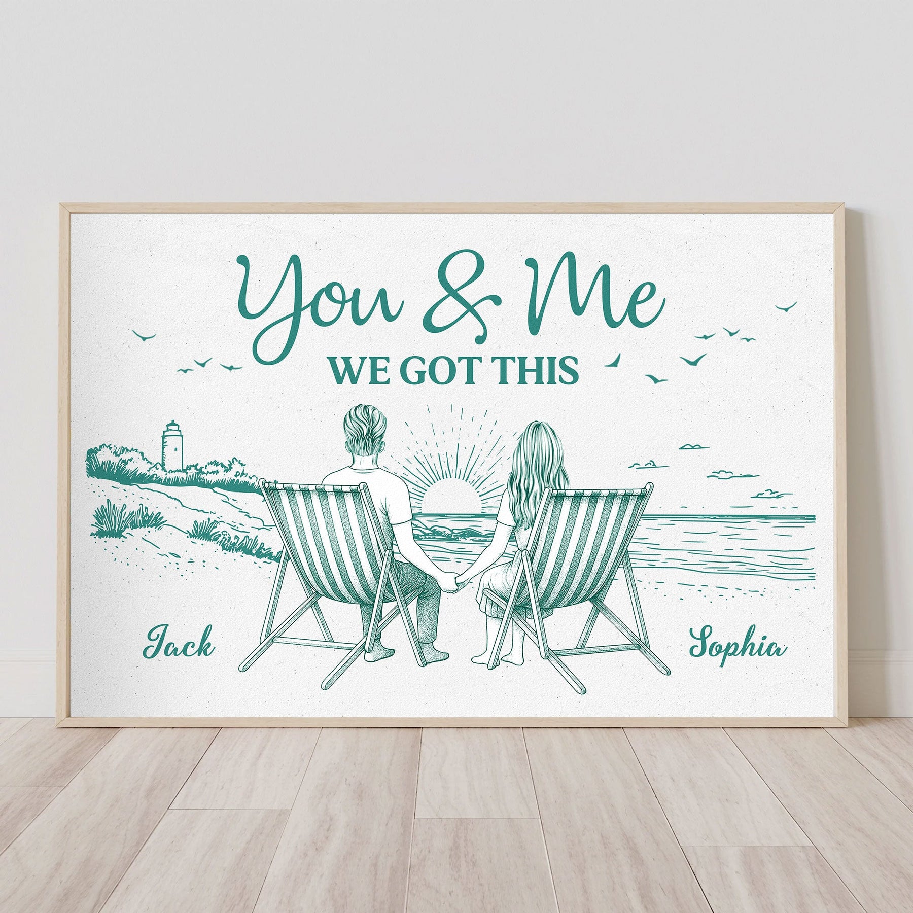 You And Me We Got This Retro Style - Personalized Poster
