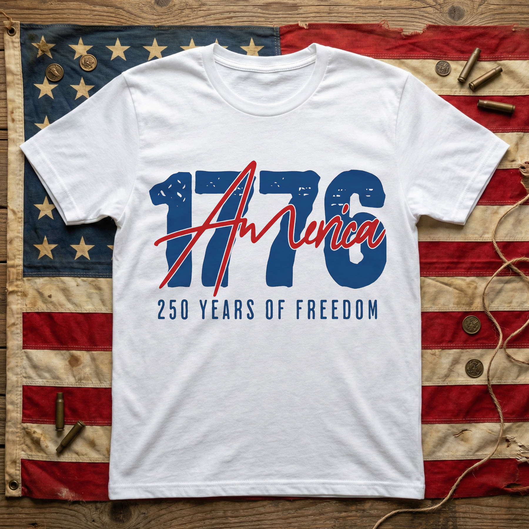 America 1776 Classic Blue - Shirt