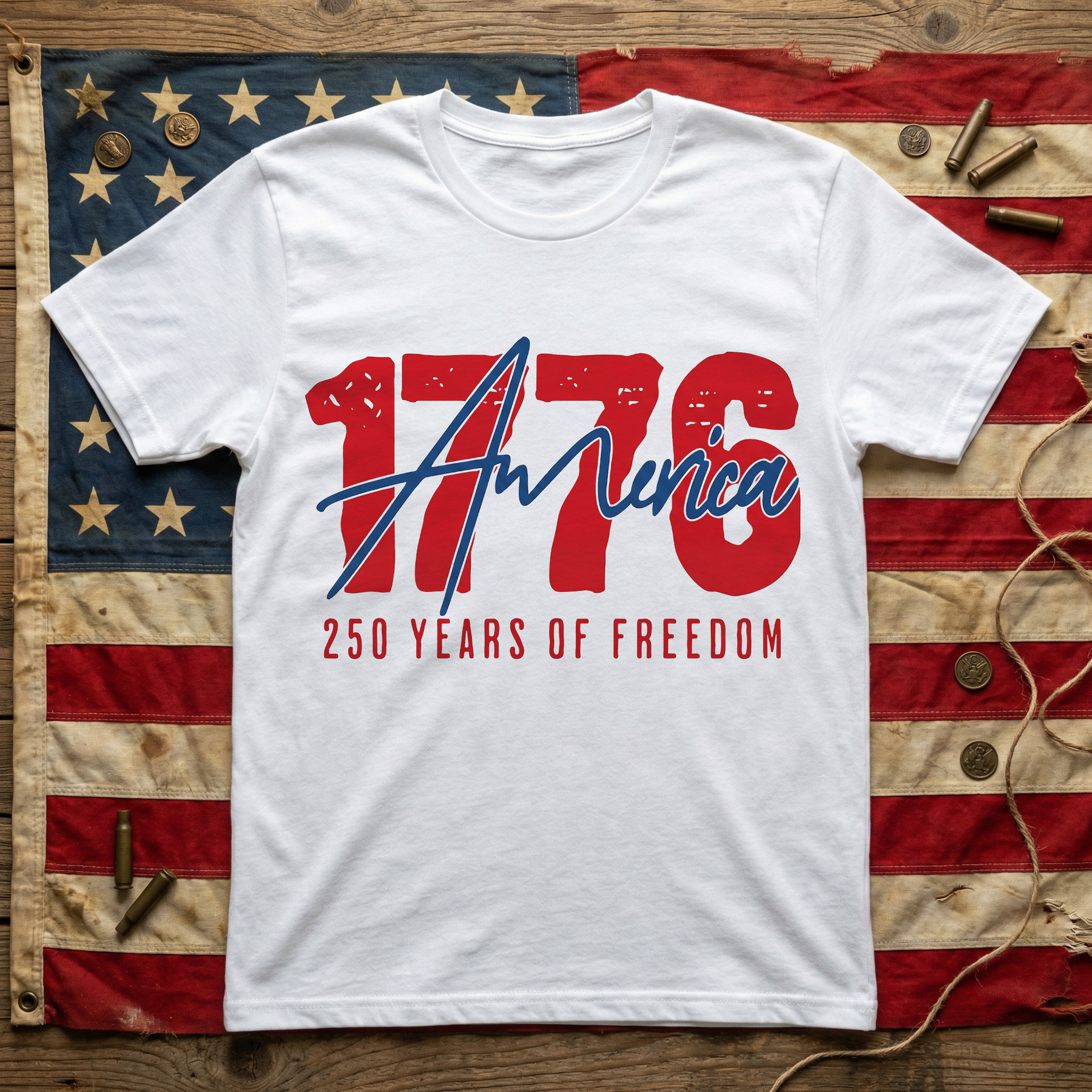 America 1776 Classic Red - Shirt