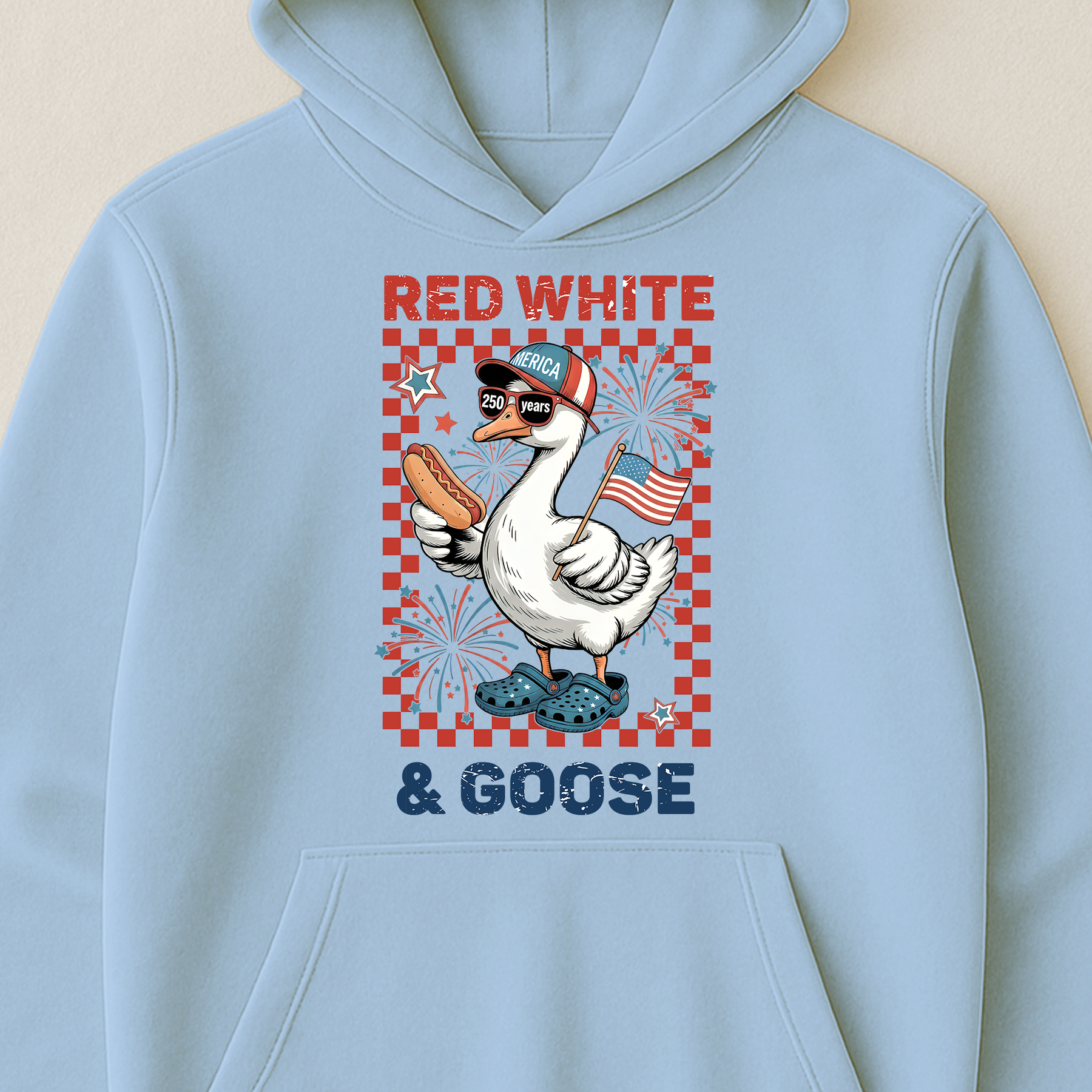 250 Years Red White And Goose - Shirt