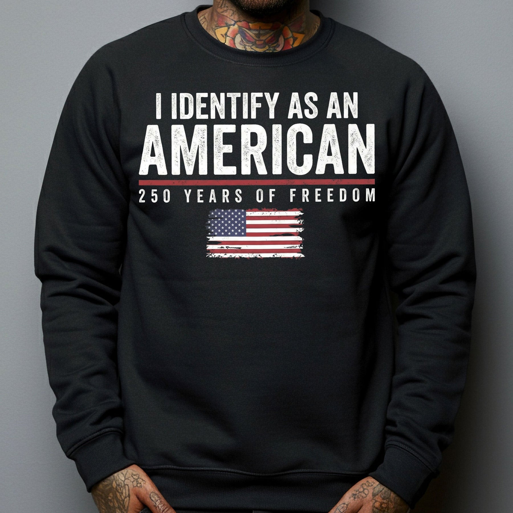 I Identify As An American Independence - Shirt