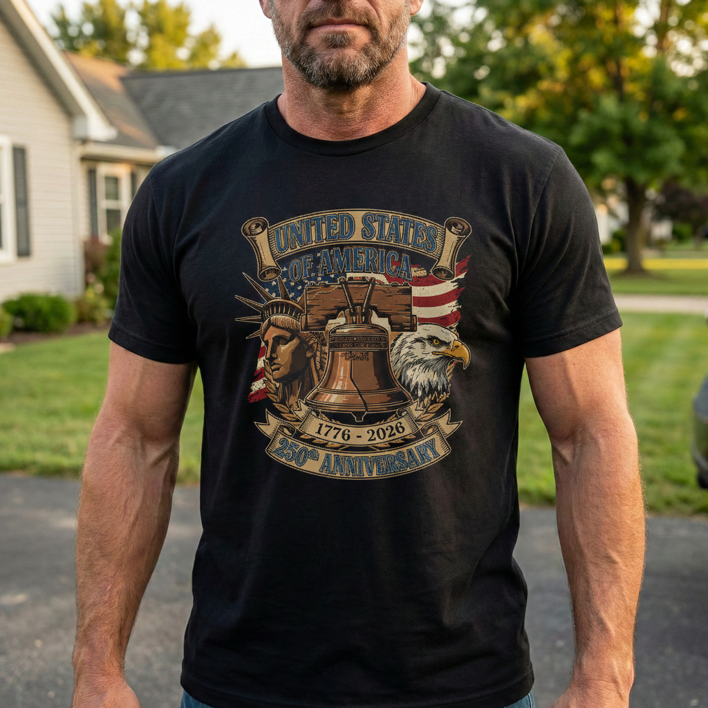 United States 250th Anniversary Liberty Bell - Shirt