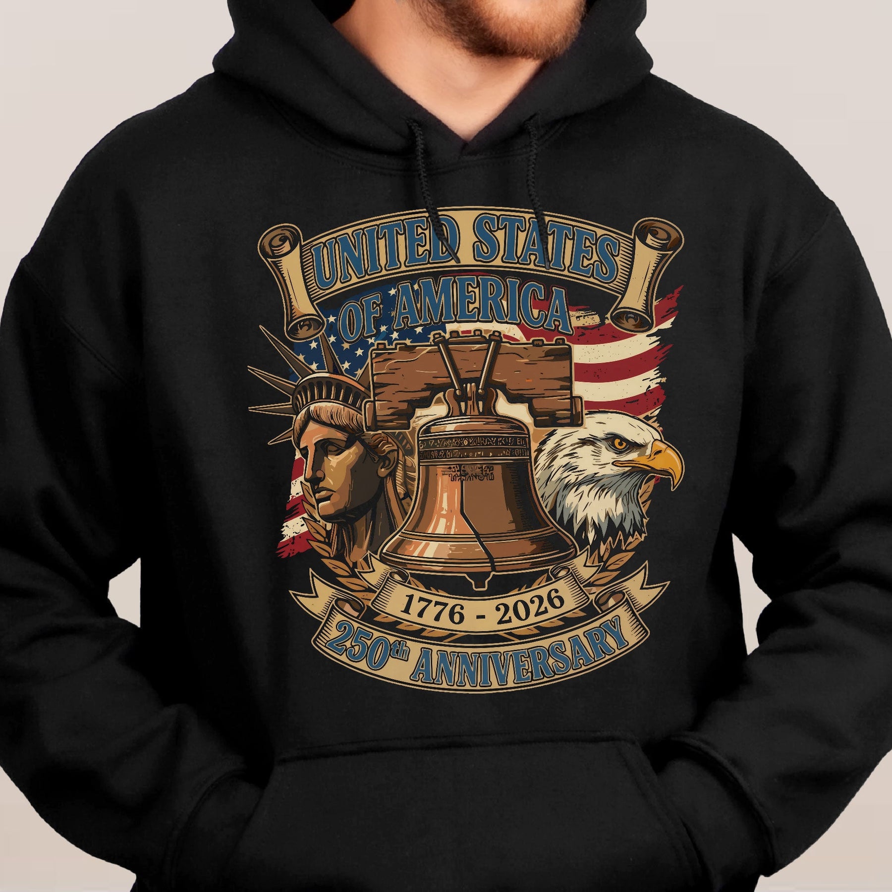 United States 250th Anniversary Liberty Bell - Shirt