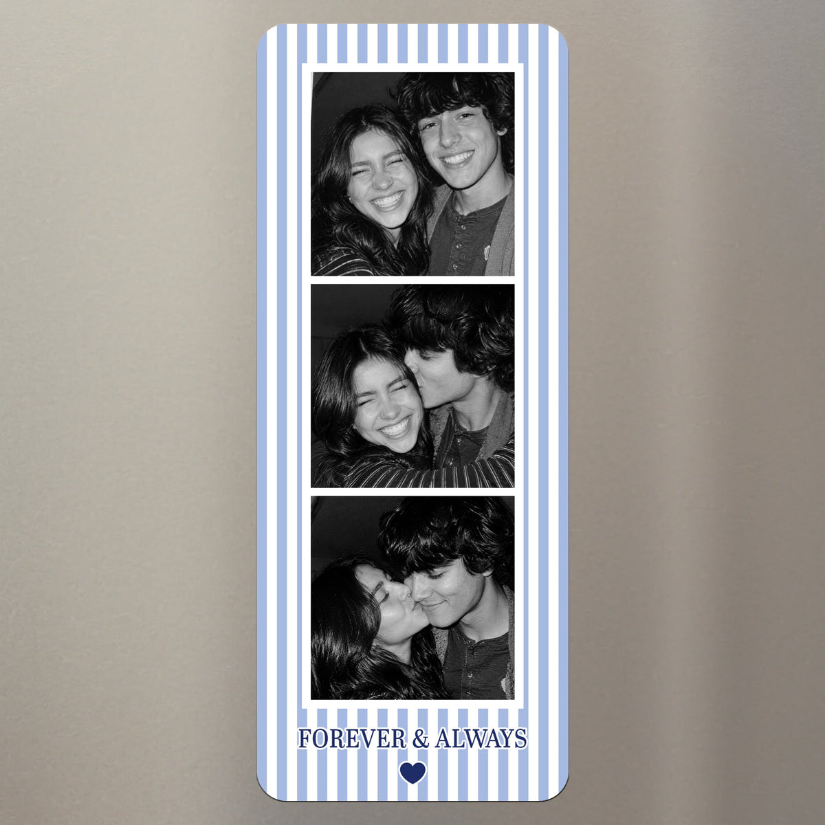 Mini Photo Booth Strip Couple - Personalized Magnet