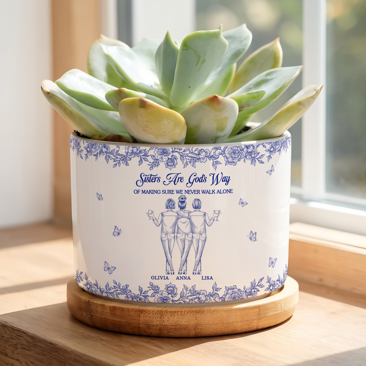 No One Will Ever Be As Entertained By Us As Us - Personalized Plant Pot