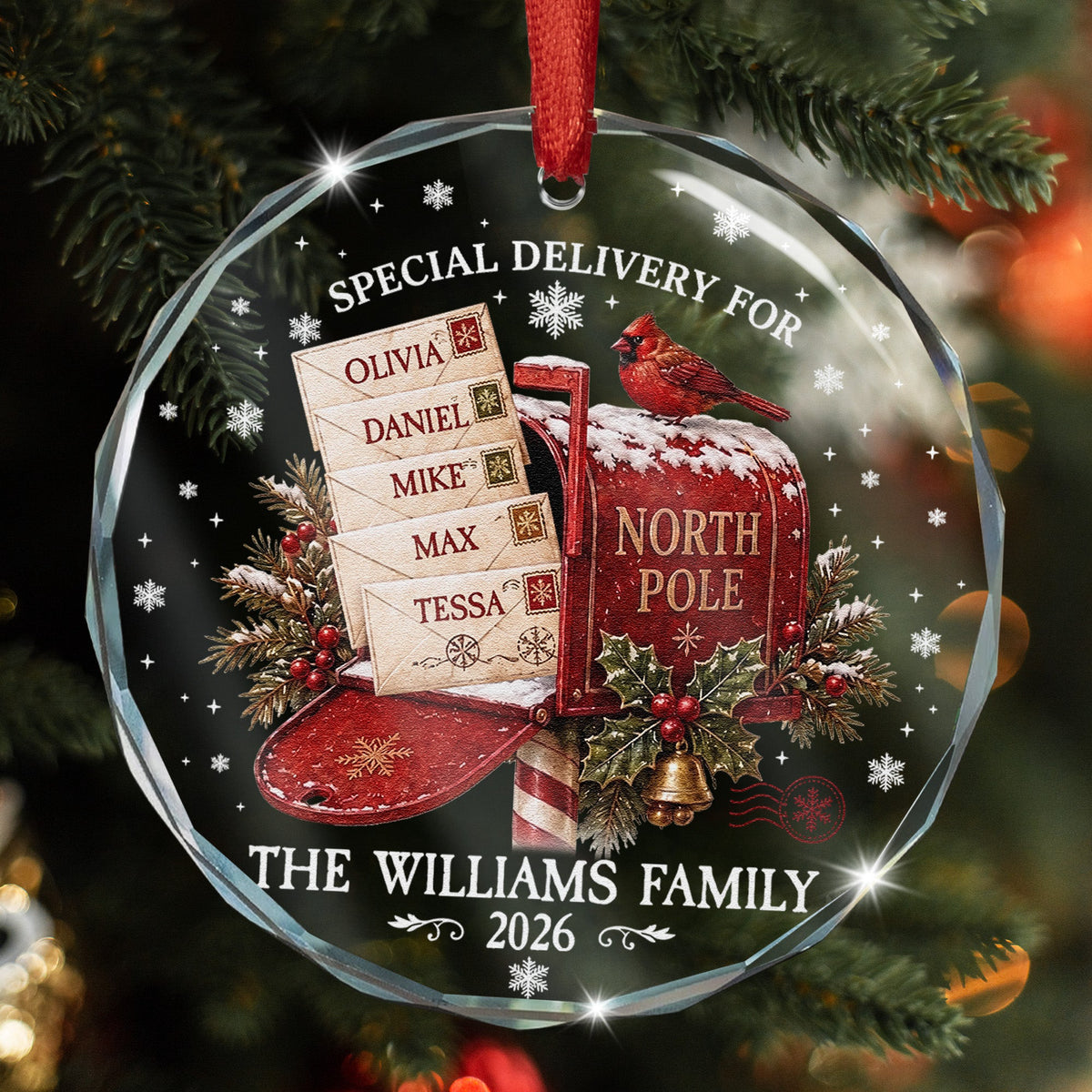 north-pole-custom-family-name-christmas-gifts-glass-personalized-ornament-2