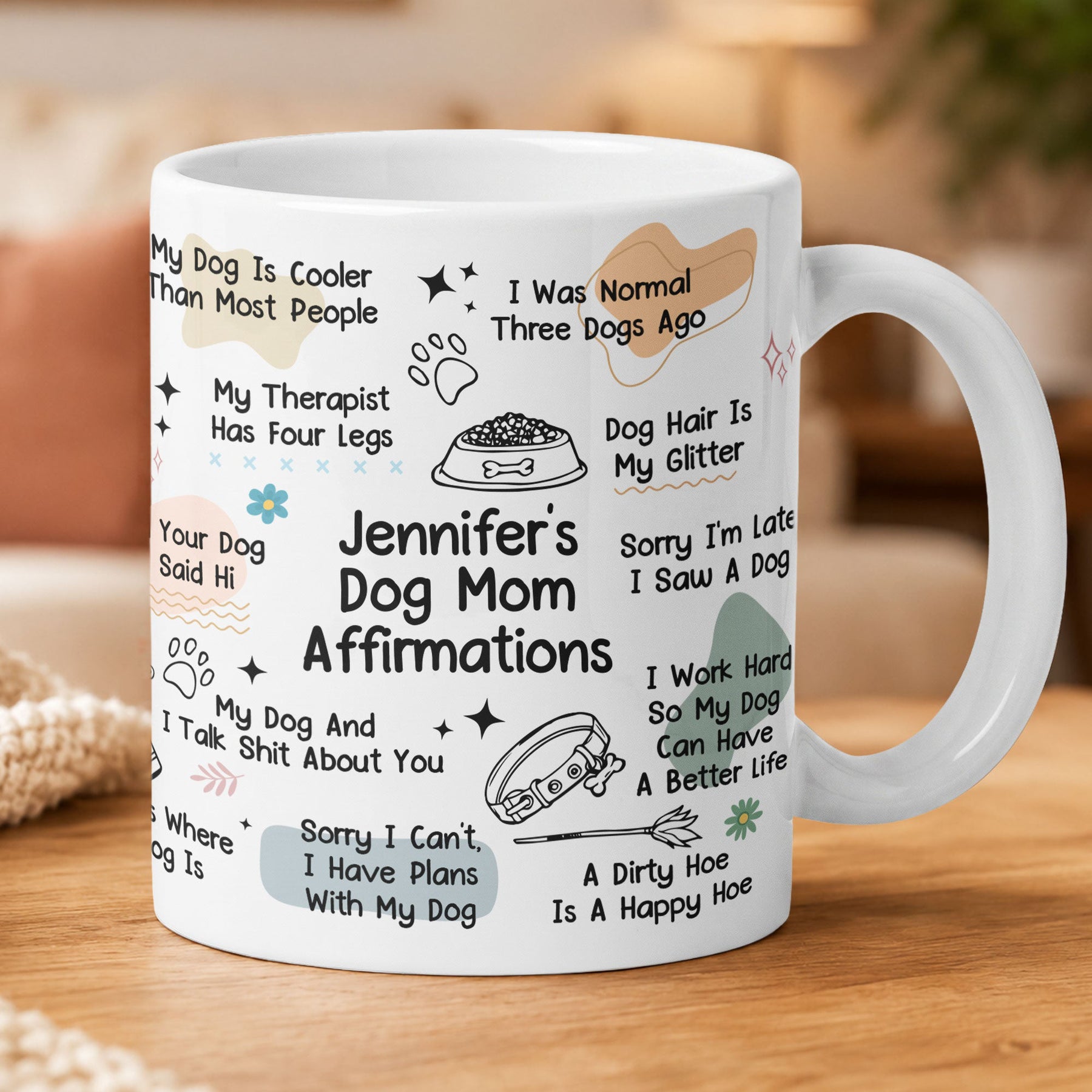 Pet Lover Affirmation Mug - Gift For Pet Lover - Personalized Mug