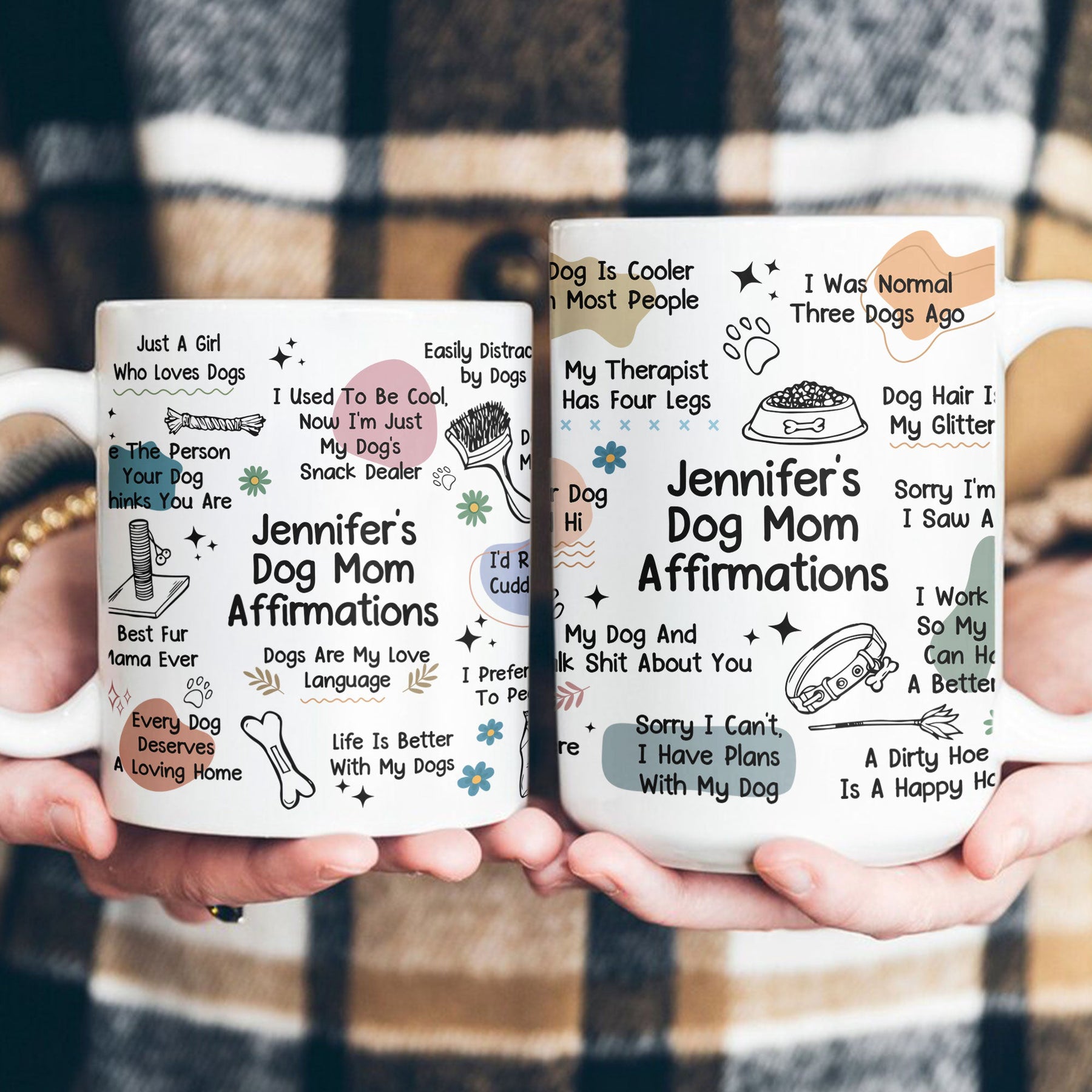 Pet Lover Affirmation Mug - Gift For Pet Lover - Personalized Mug