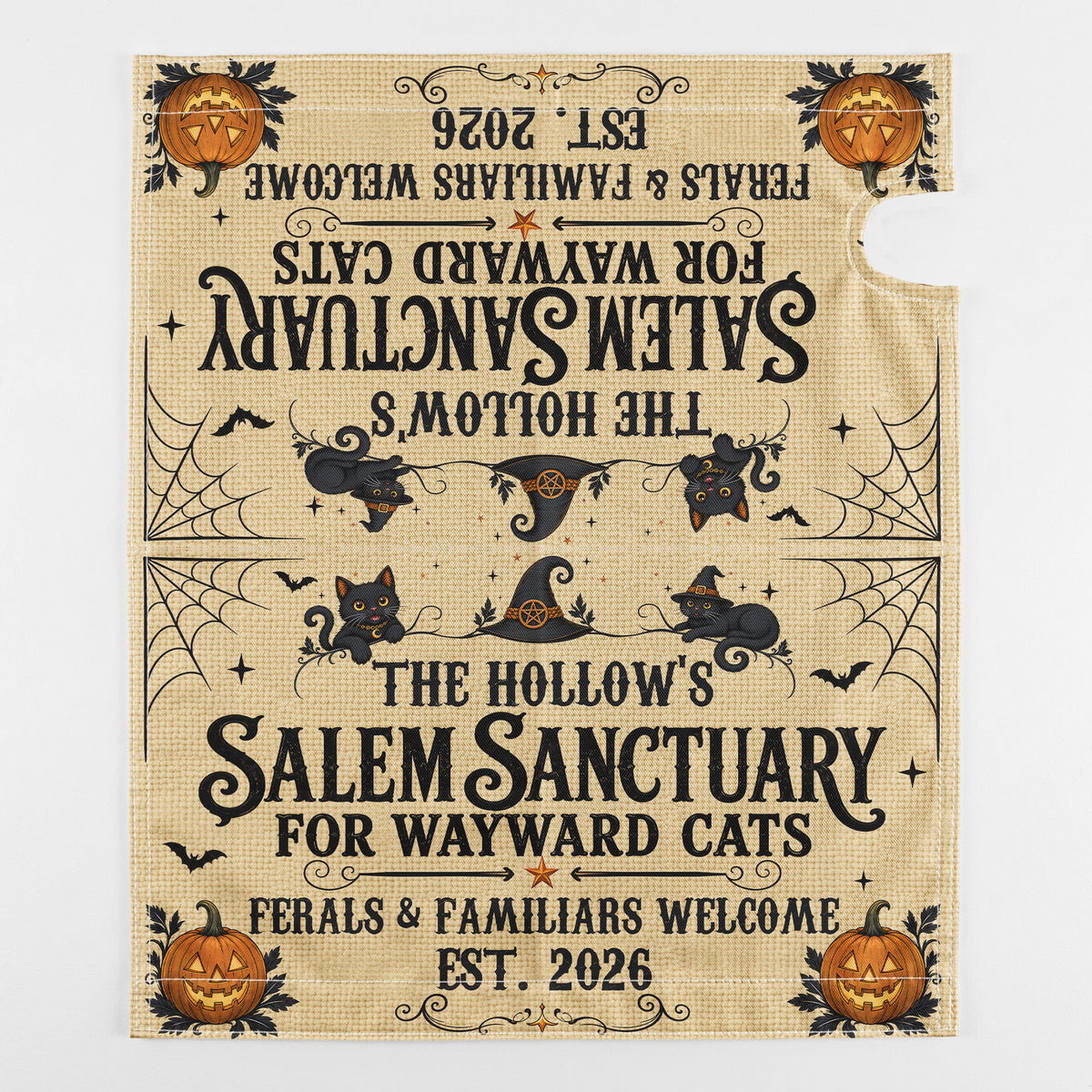 Salem Sanctuary For Wayward Cats - Personalized Mailbox Cover
