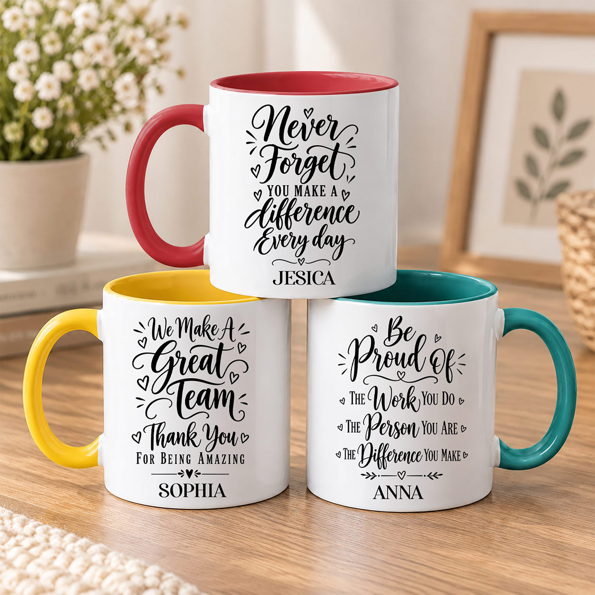 Thank You Coworkers Employee Appreciation Gift Bulk - Personalized Mug