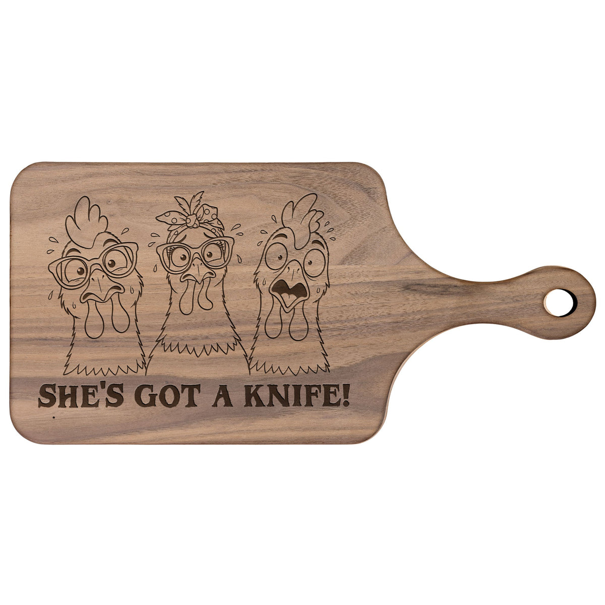 This Is Where I Murder Vegetables - Personalized Cutting Board
