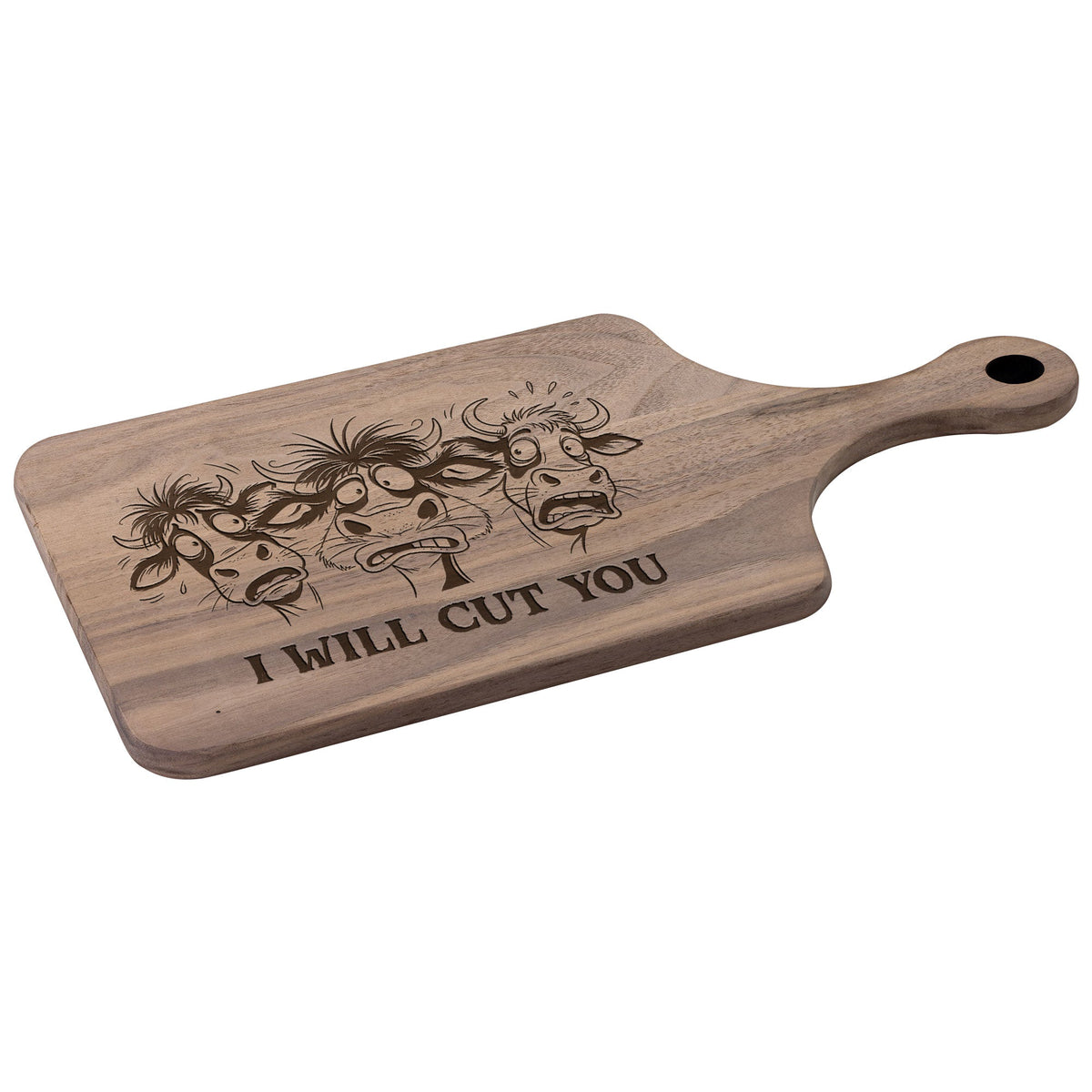 This Is Where I Murder Vegetables - Personalized Cutting Board