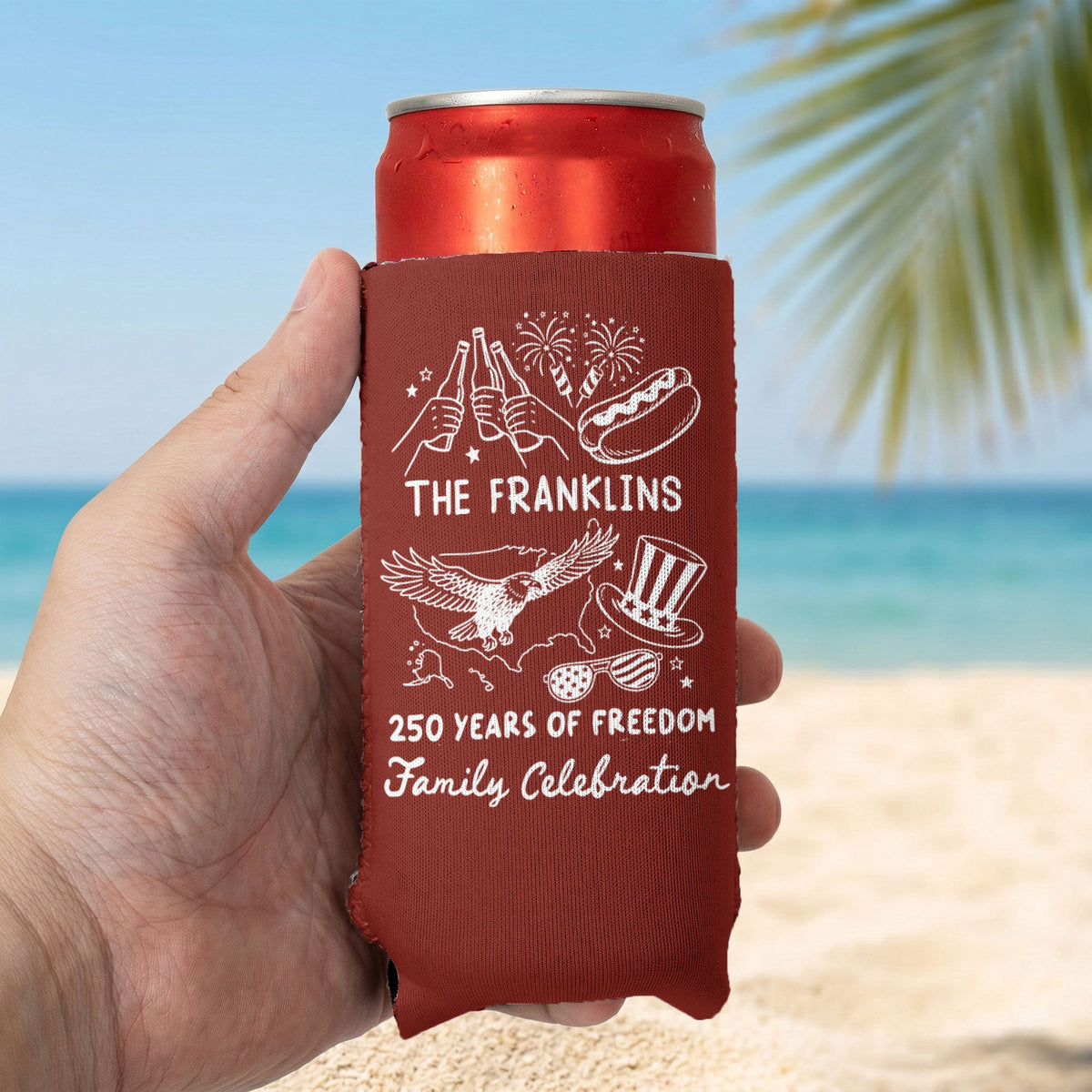 250_Years_Of_Freedom_Family_Celebration_Personalized_Can_Cooler_6