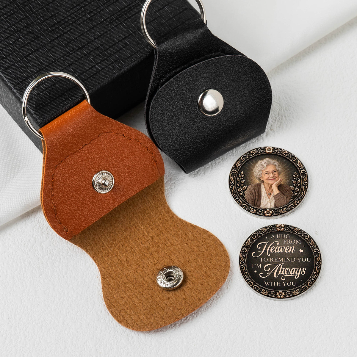 A Hug From Heaven To Remind You I'm Always With You - Personalized Pocket Hug