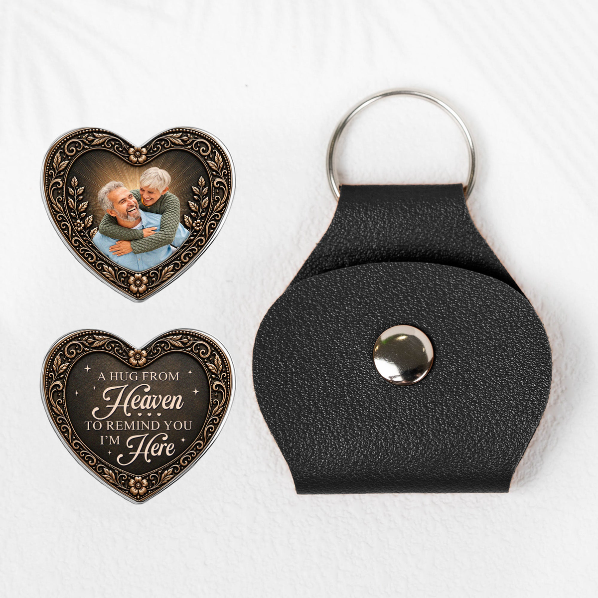 A Hug From Heaven To Remind You I'm Always With You - Personalized Pocket Hug