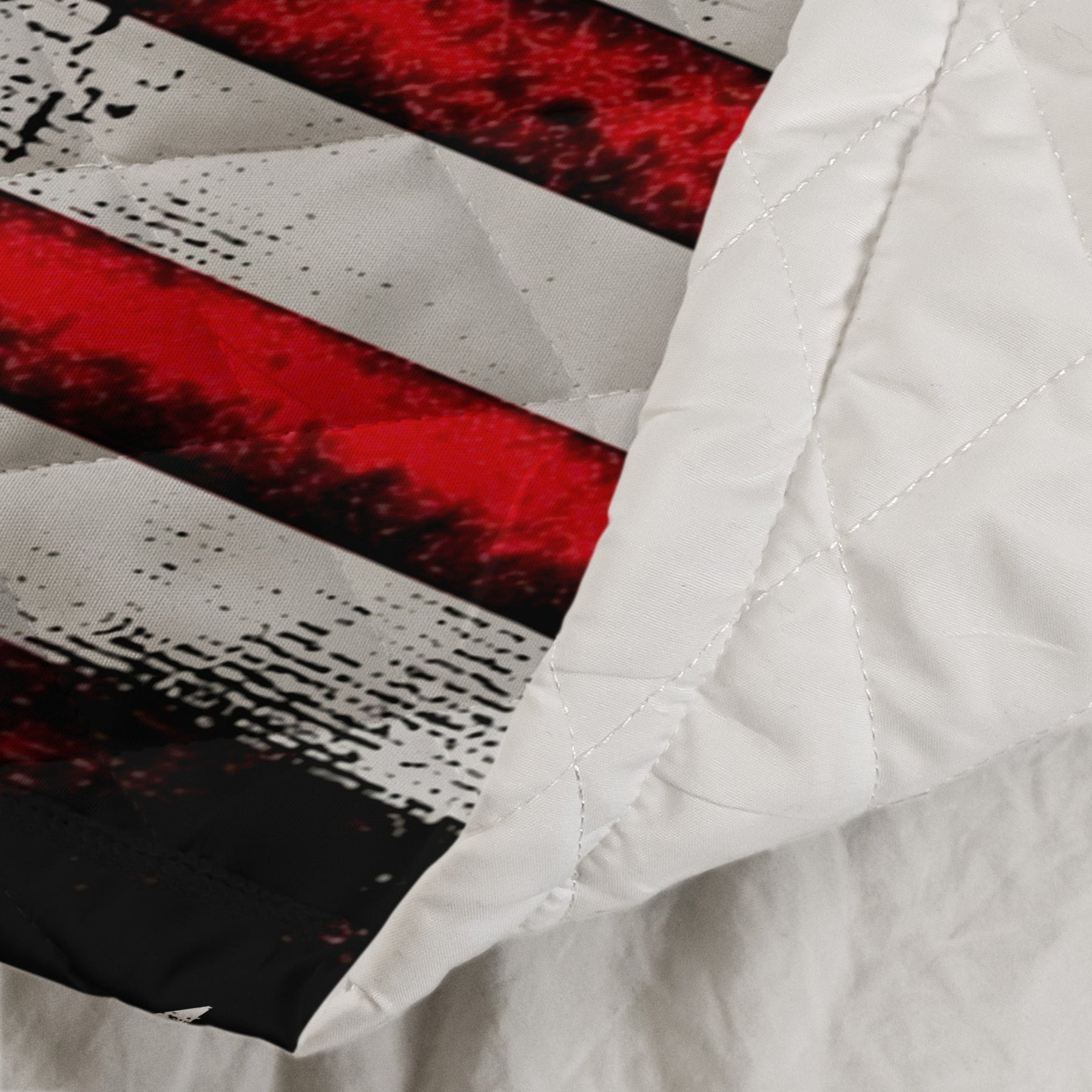 American Freedom Flag Patriotic Design - Custom Quilt Set