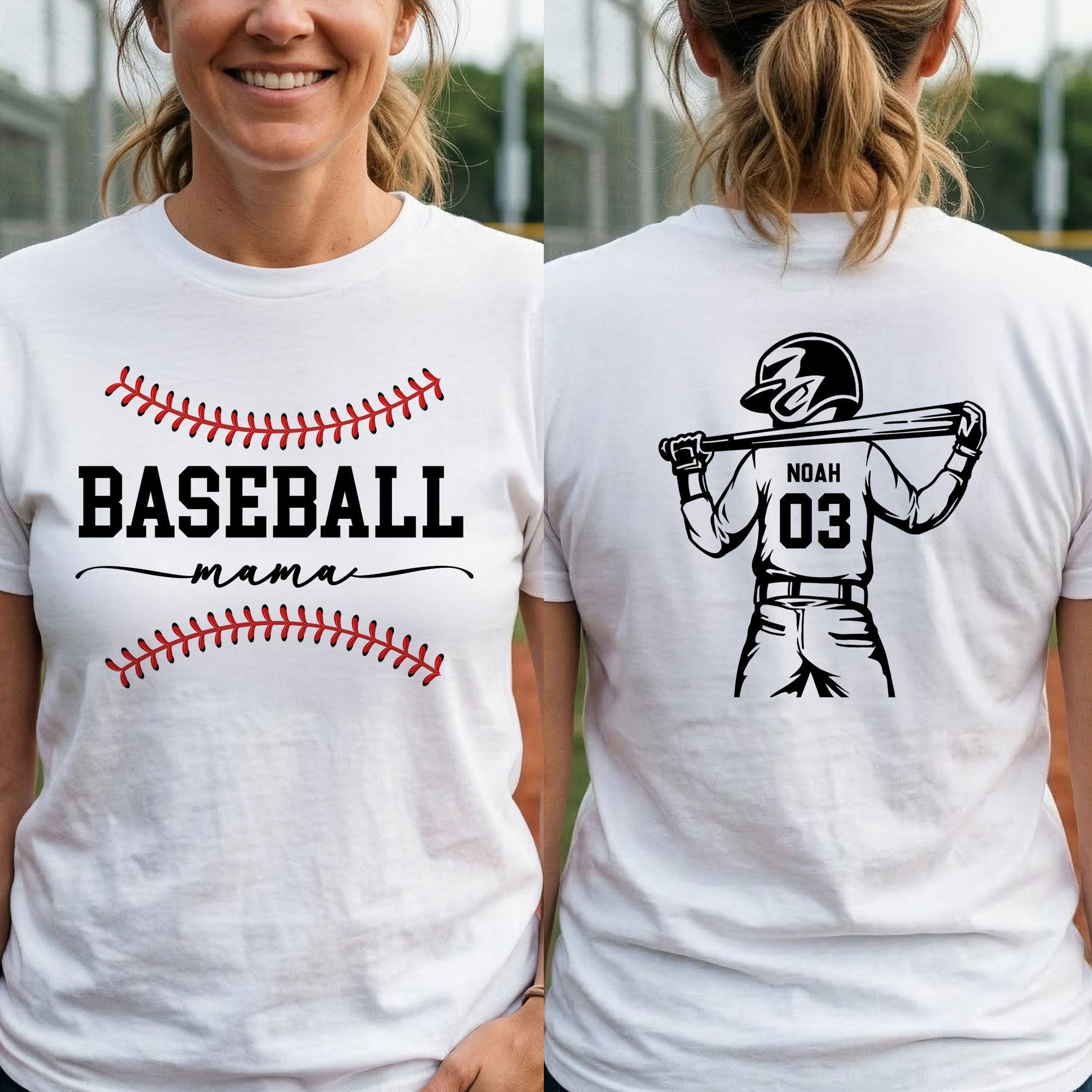 Baseball,-Ballpark-Mom,-Grandma-Personalized-Shirt-2