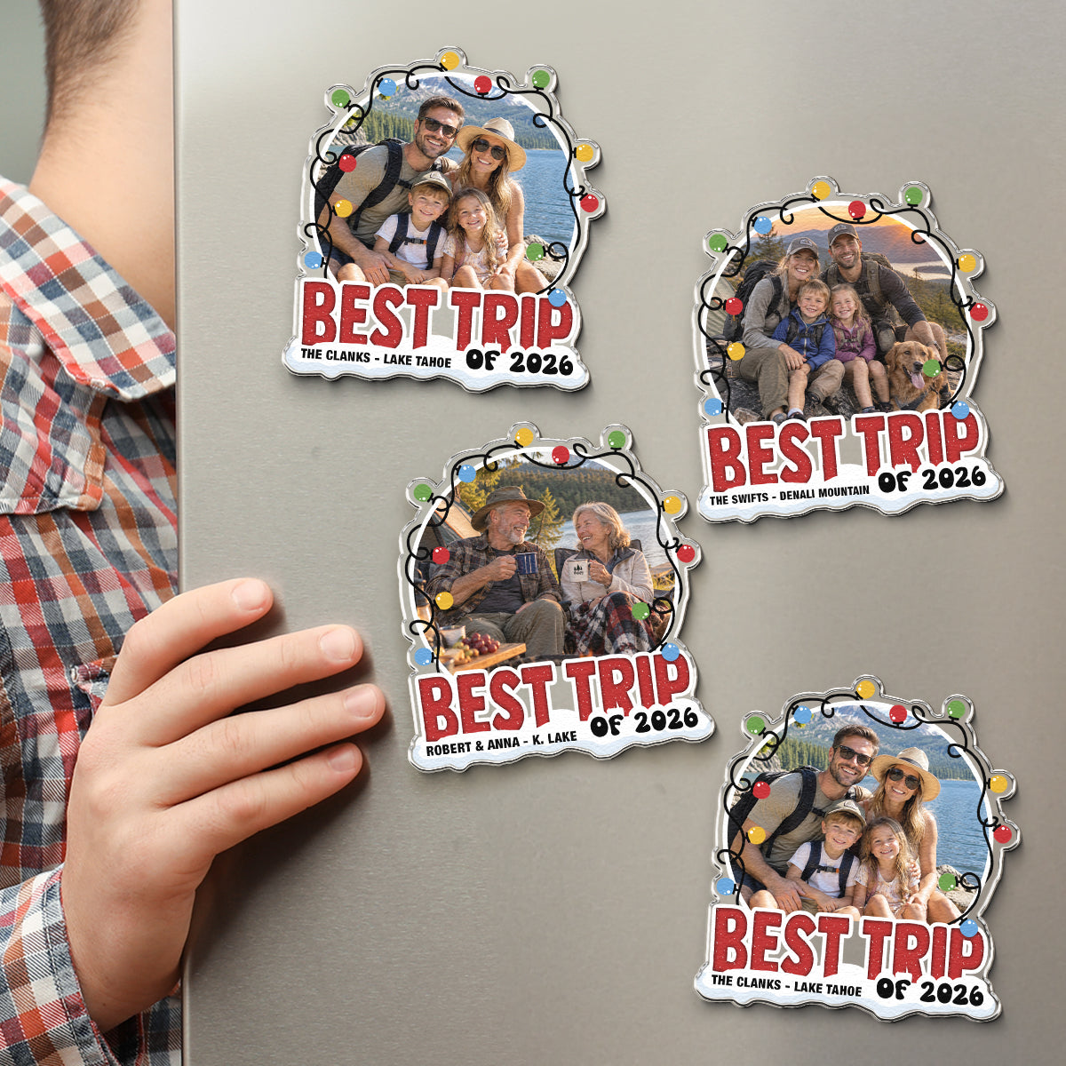 Best Trip To Remember - Personalized Magnet