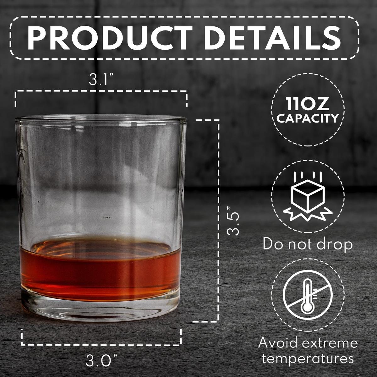 Custom Anniversary Counting Time, Custom Year For Couples, Him, Her, Parents - Personalized Whiskey Glass