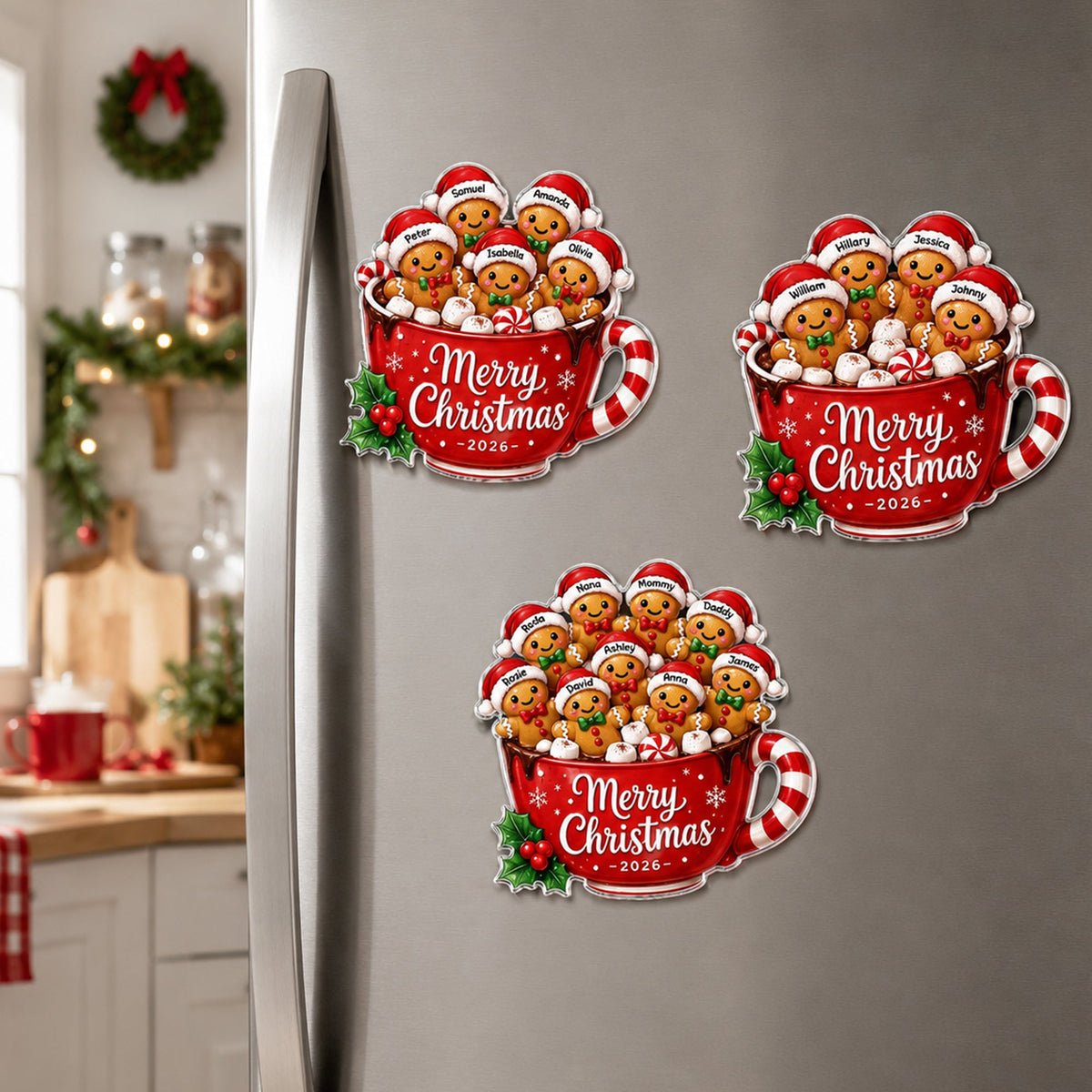 Custom_Family_Names_Family_Xmas_Gingerbread_Personalized_Magnet_2