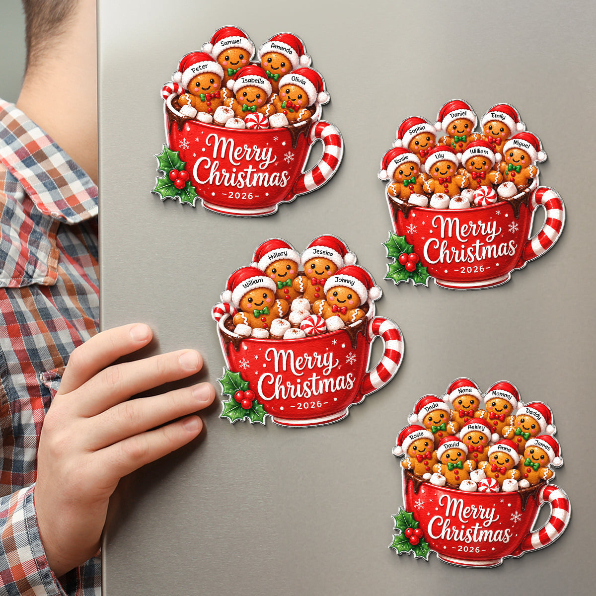 Custom_Family_Names_Family_Xmas_Gingerbread_Personalized_Magnet_4