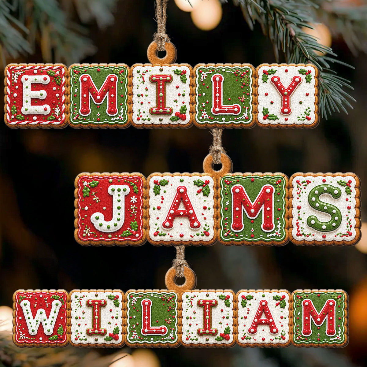 Custom_Name_For_Kids_Family_Stocking_Tag_Gingerbread_Style_Personalized_Ornament_1
