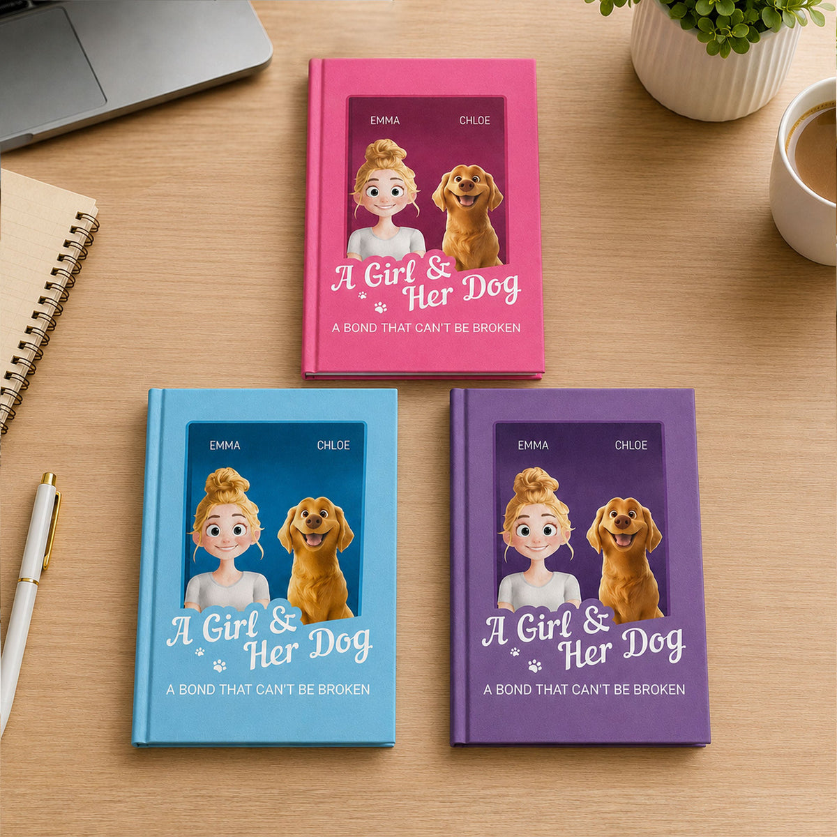Gift For Dog Lover Stationery Toy Box Style - Personalized Journal