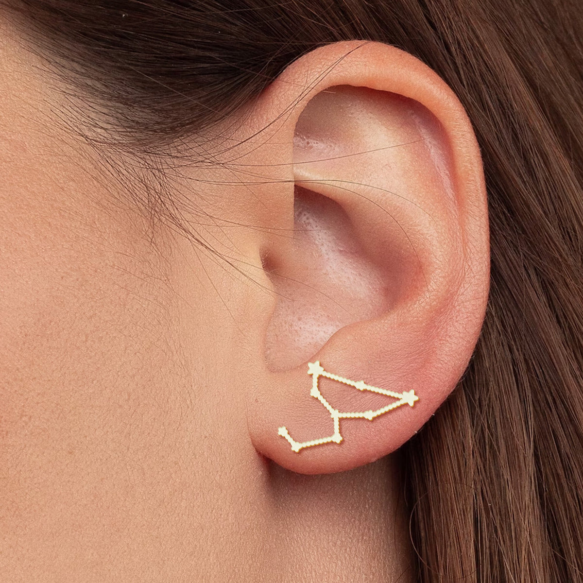 Good Friends Are Like Stars Zodiac Bestie Custom Gift - Personalized Stud Earrings
