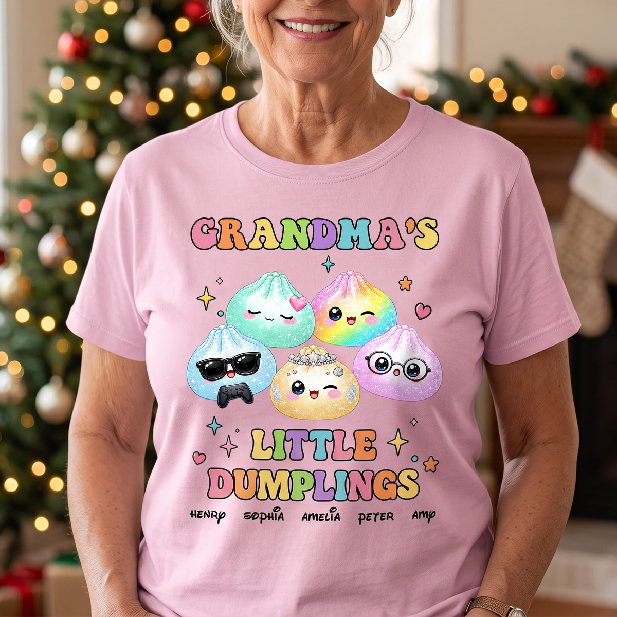 Grandma's Little Dumplings - Personalized Shirt