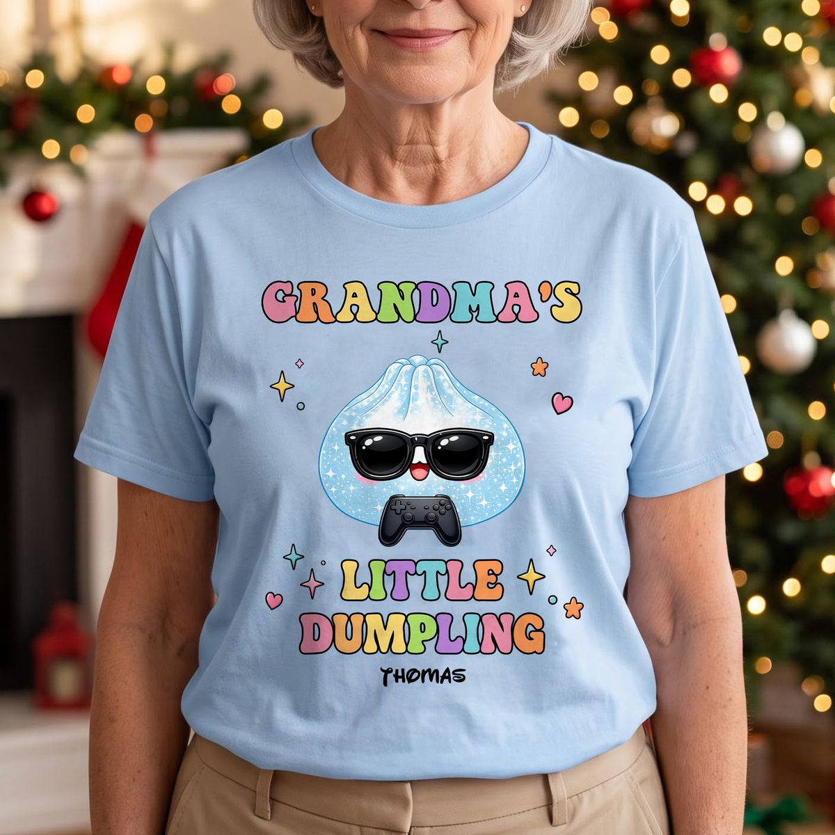 Grandma's Little Dumplings - Personalized Shirt
