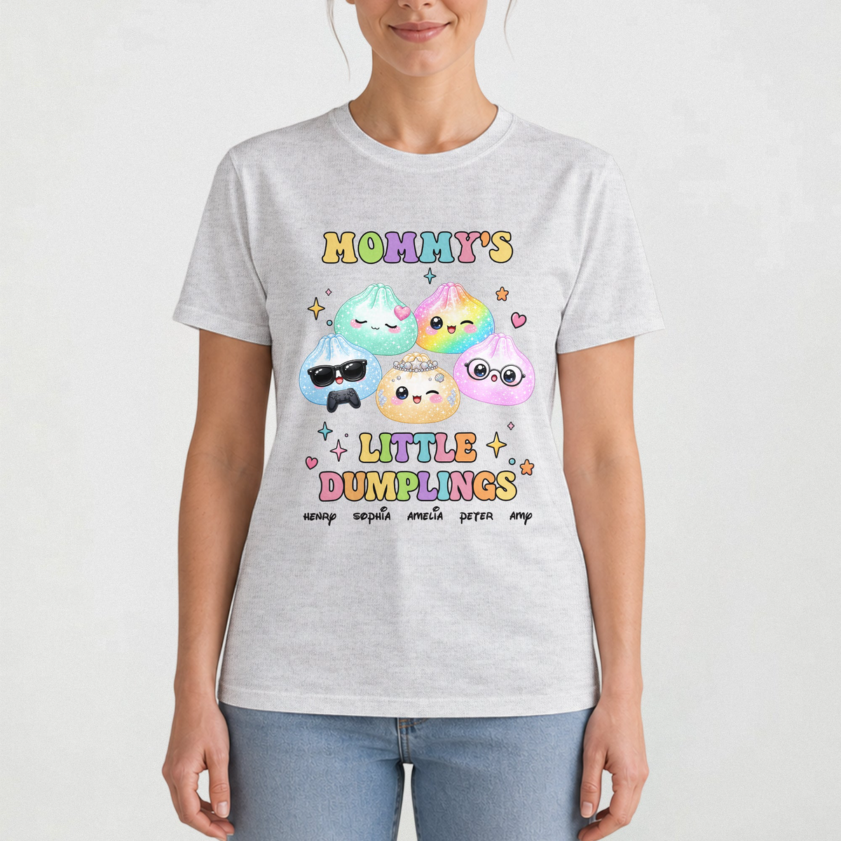 Grandma's Little Dumplings - Personalized Shirt