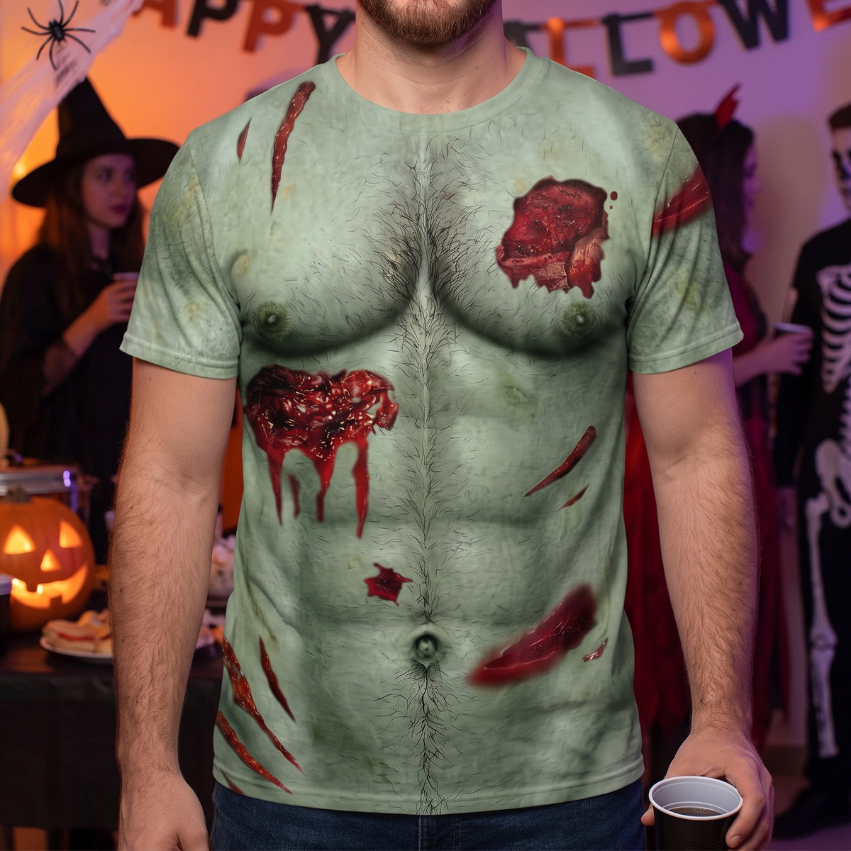 Halloween 3D Character Skin - Personalized Shirt