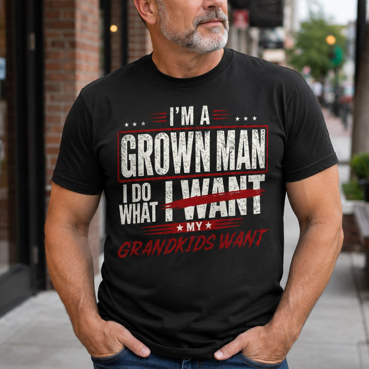I Do Whatever My Grandkid Wants - Personalized Shirt