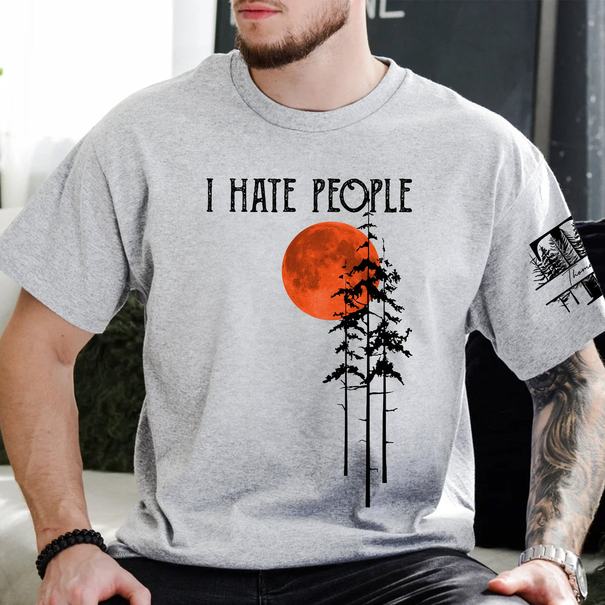 I Hate People - Personalized Shirt