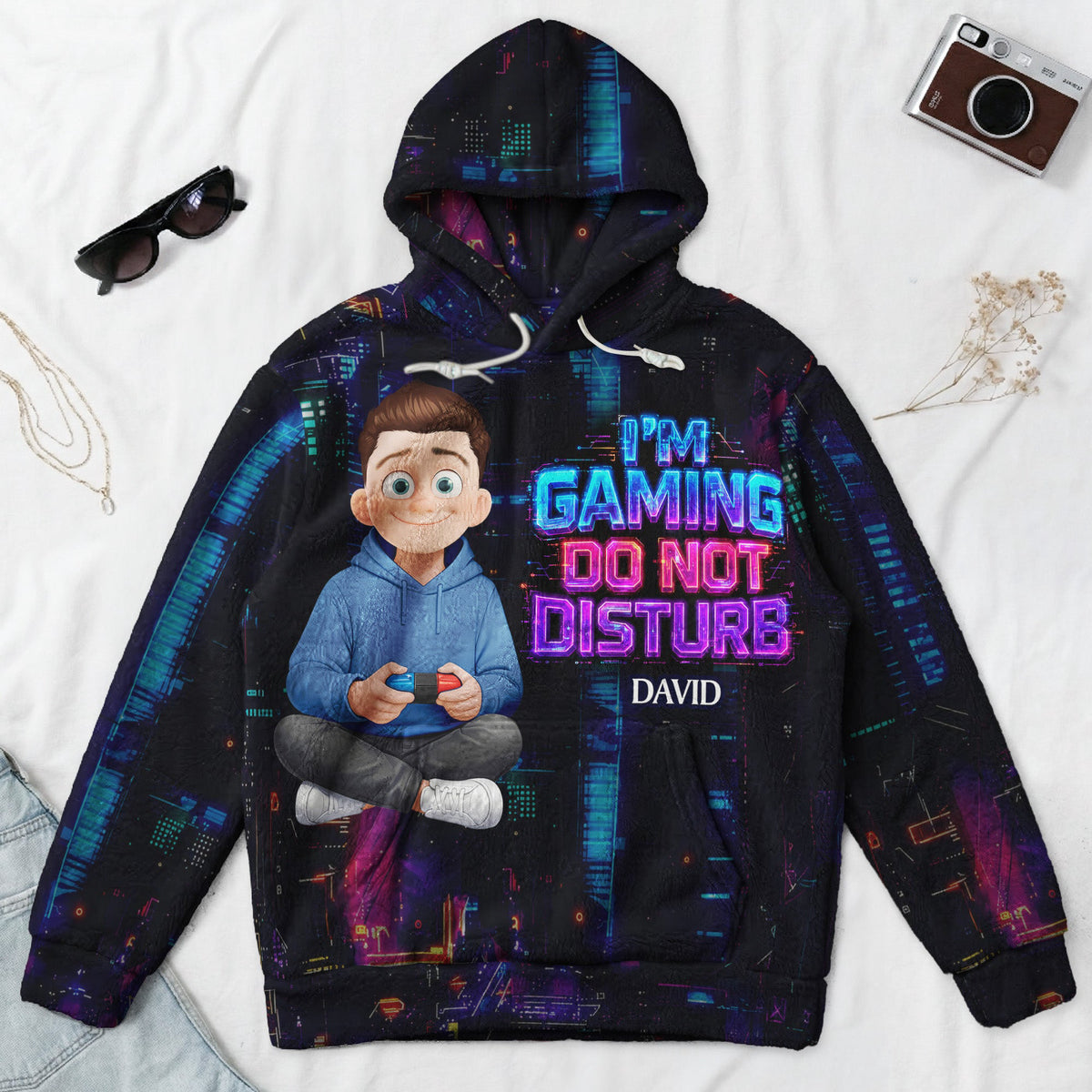 I_M_Gaming_Do_Not_Disturb_Personalized_Hoodie_1