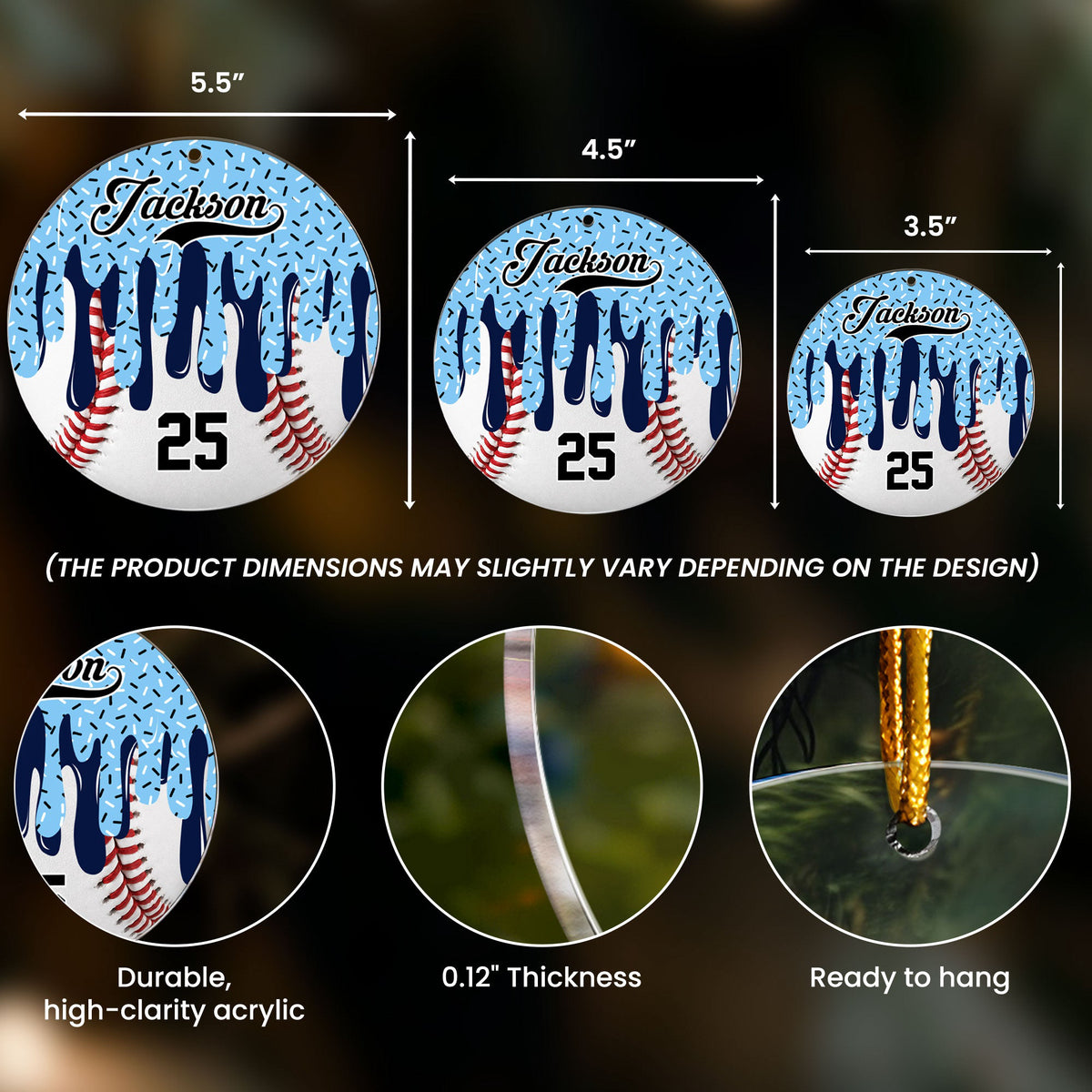 Ice_Cream_Drip_Sport_For_Kids_Grandkids_Baseball_Softball_Basketball_Football_Personalized_Ornament_4