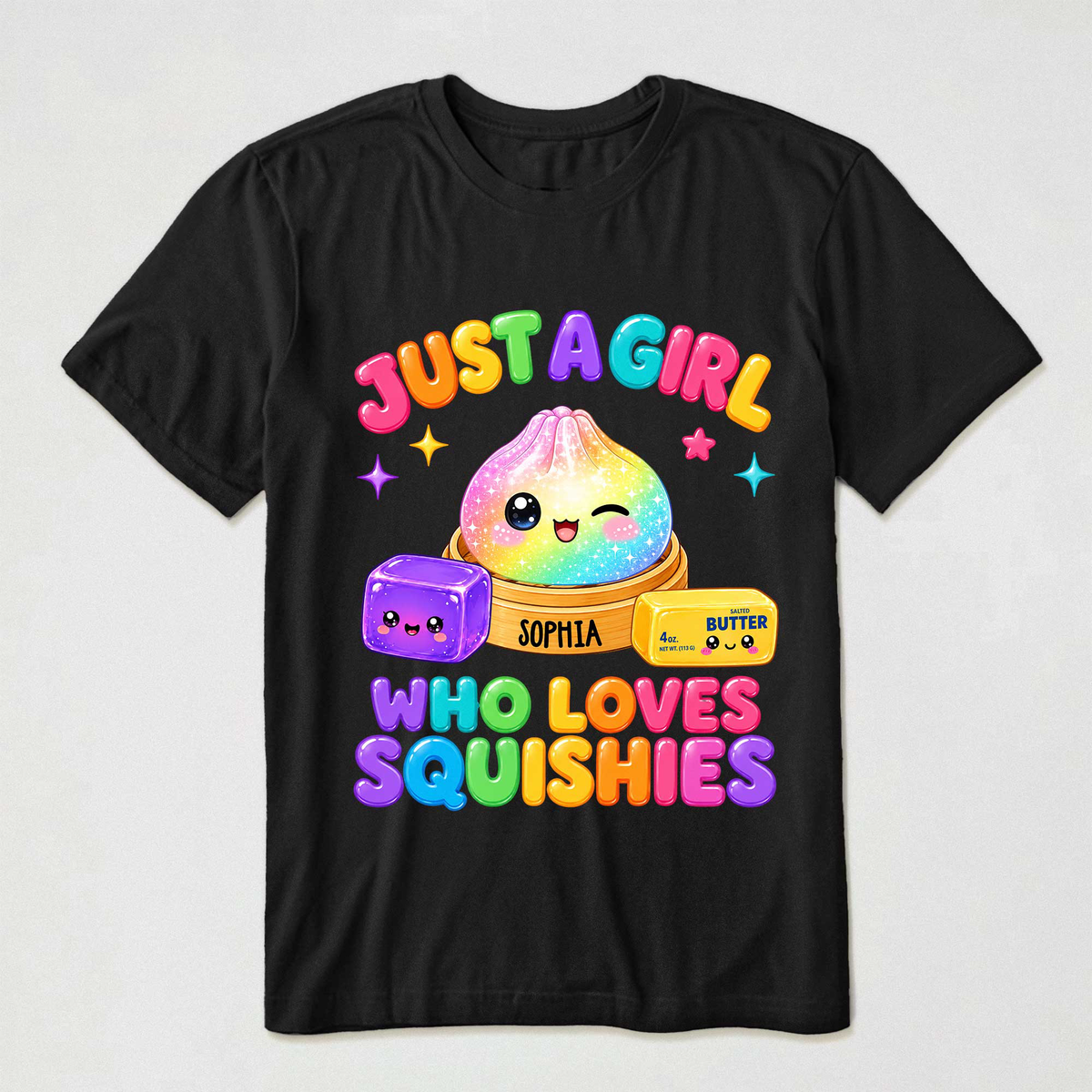 Just A Kid Who Loves Squishies - Personalized Shirt