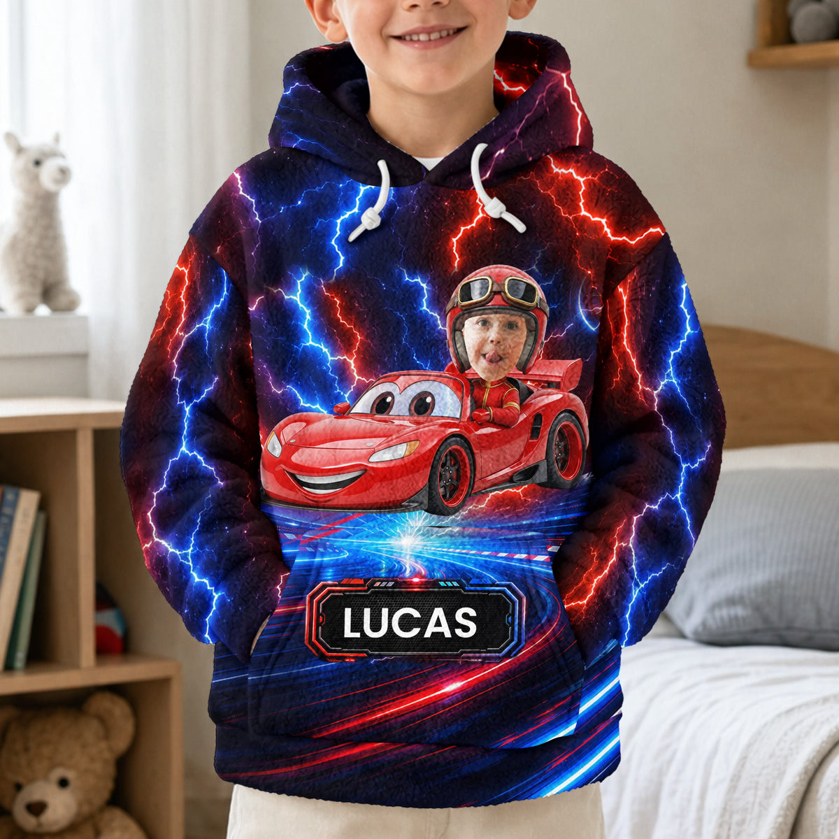 Kid_Racing_Custom_Photo_Personalized_Hoodie_1
