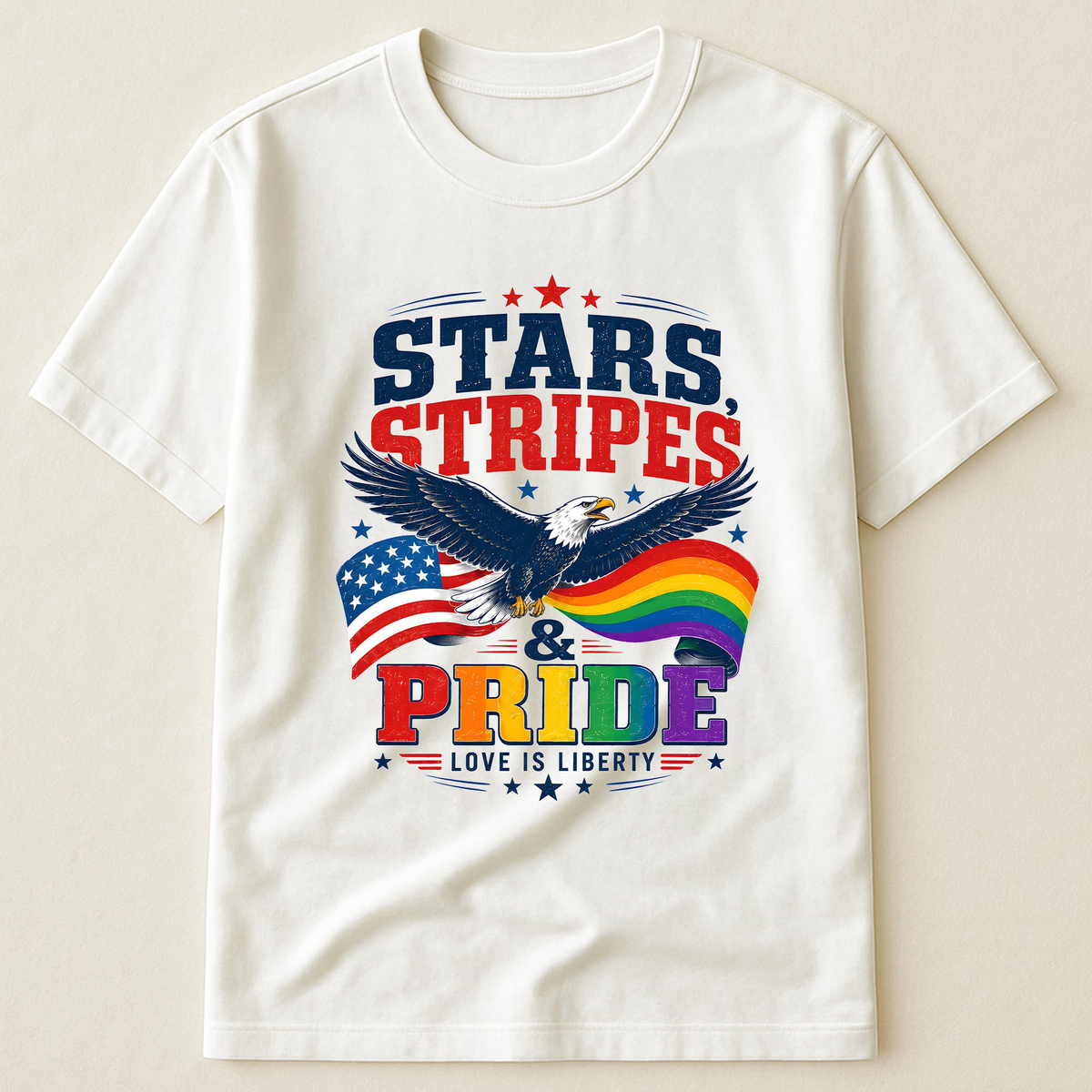 Love Is Liberty Lgbtq+ - Shirt