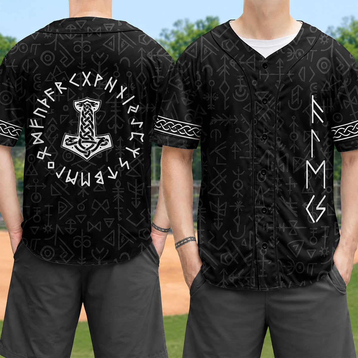 Name In Viking Runes, Ethnic Norse, Norse Mythology - Personalized Shirt