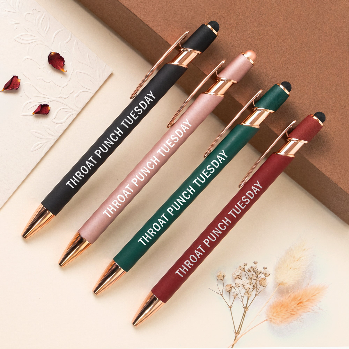 Offensive Days Of The Week - Funny Gag Gifts For Coworker, Boss, Friends - Personalized Pens