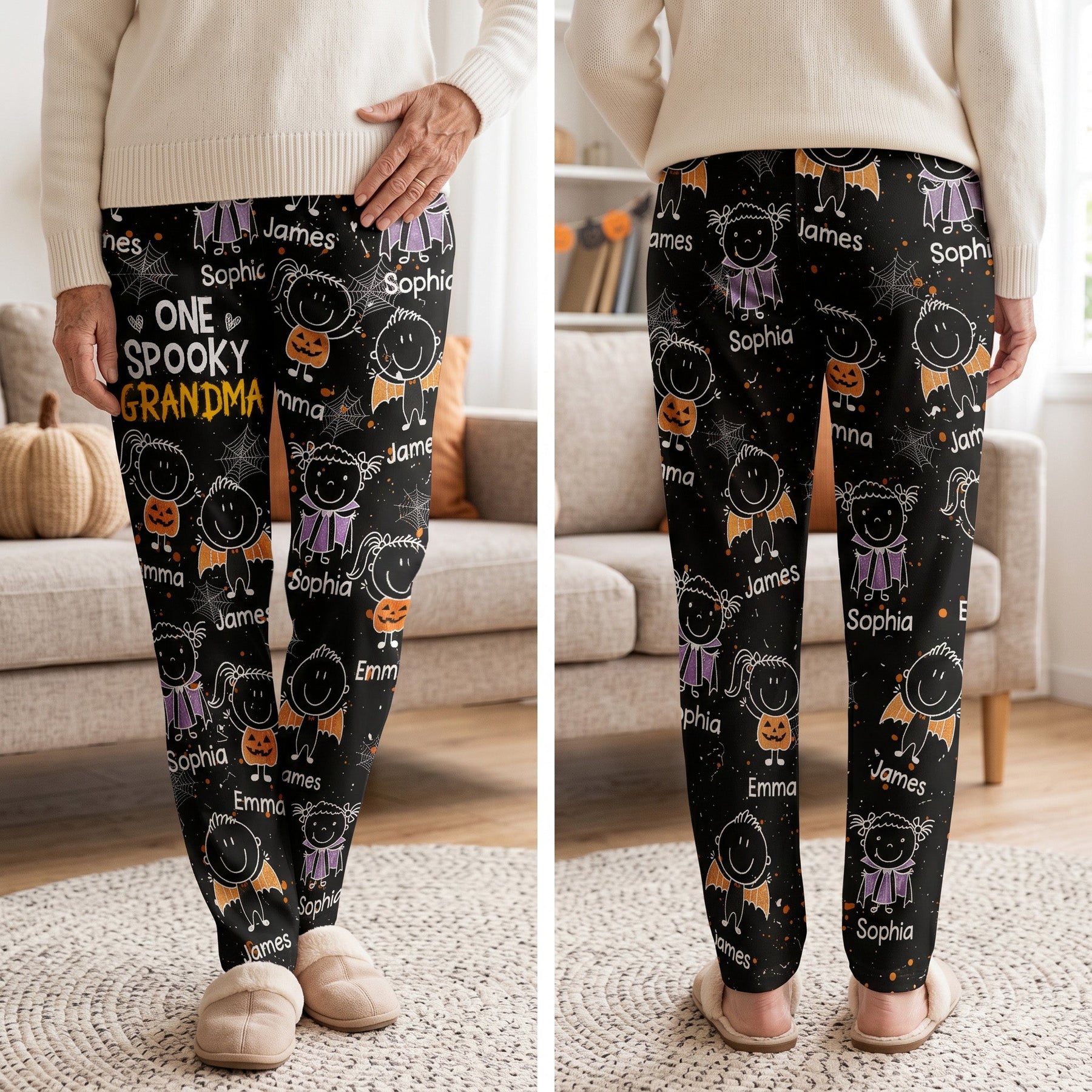 One Spooky Grandma - Personalized Lounge Pants