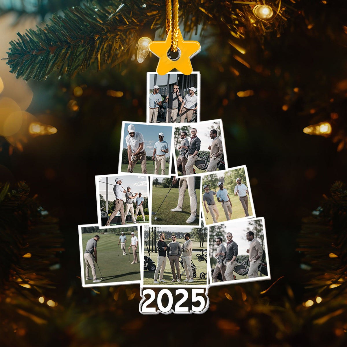 Photo-Golfing-Christmas-Tree-Personalized-Acrylic-Photo-Ornament_1_98556236-b681-48e4-91a8-713210d62f01